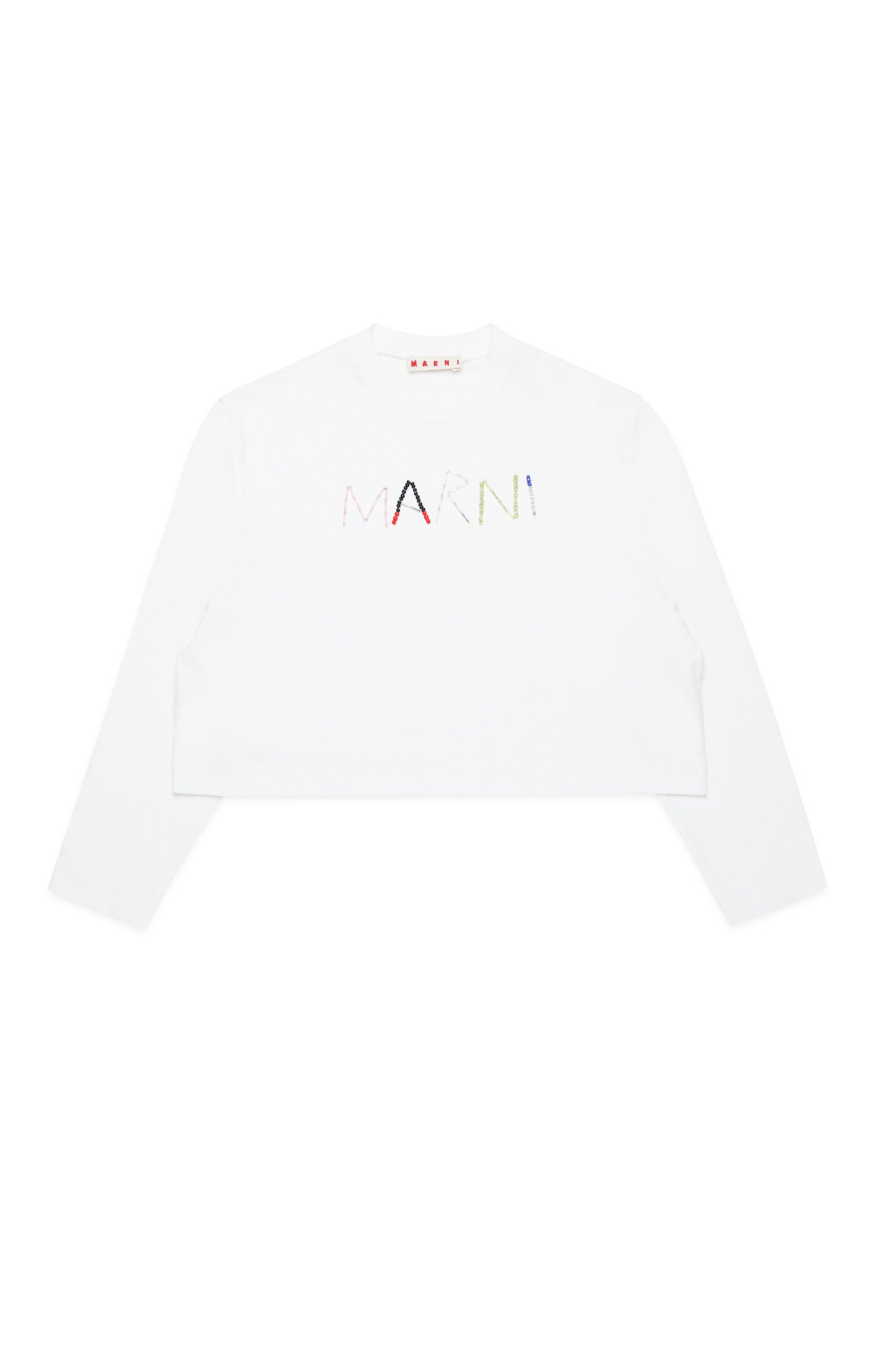 Long-sleeved T-shirt with baguette logo