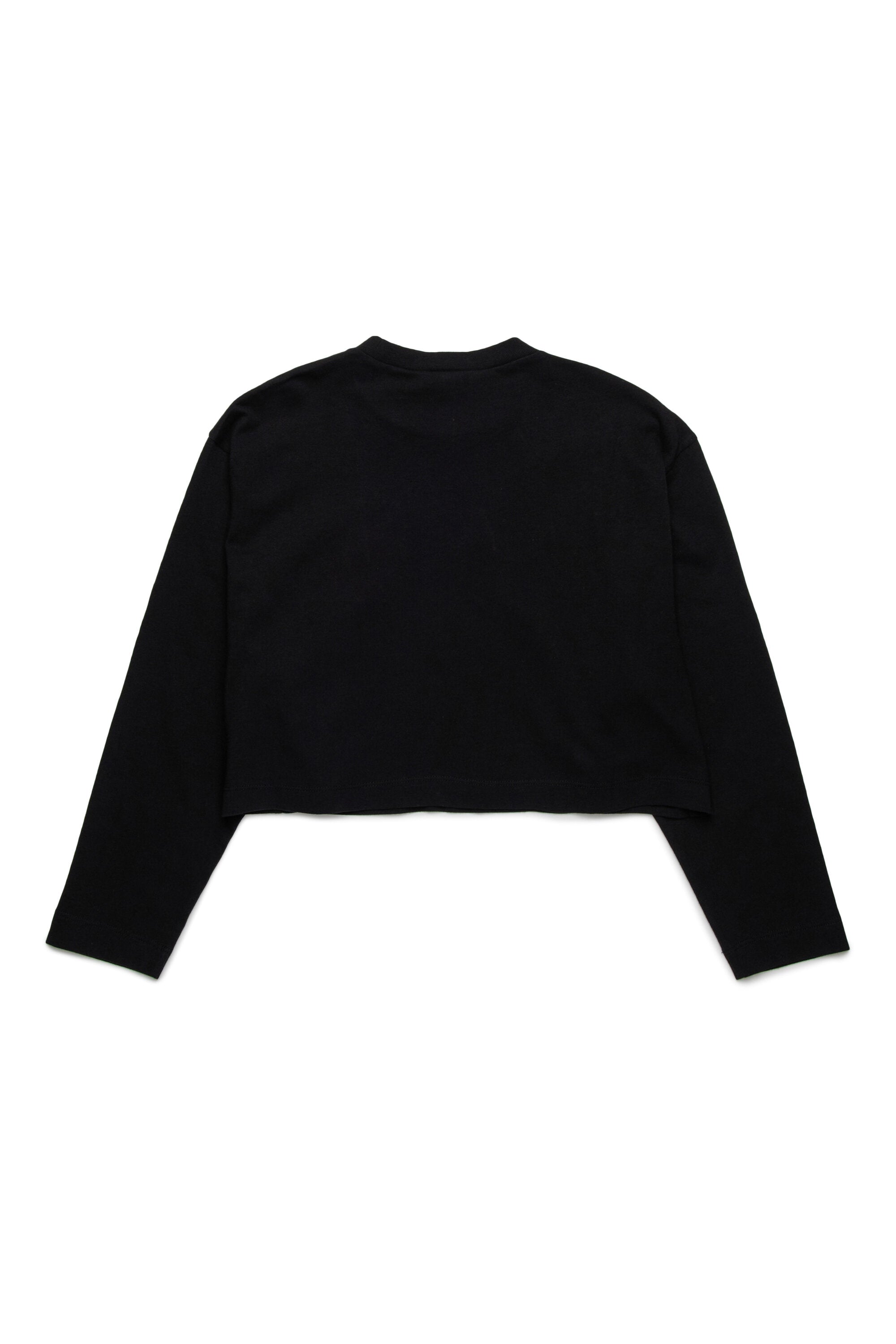 Long-sleeved T-shirt with baguette logo