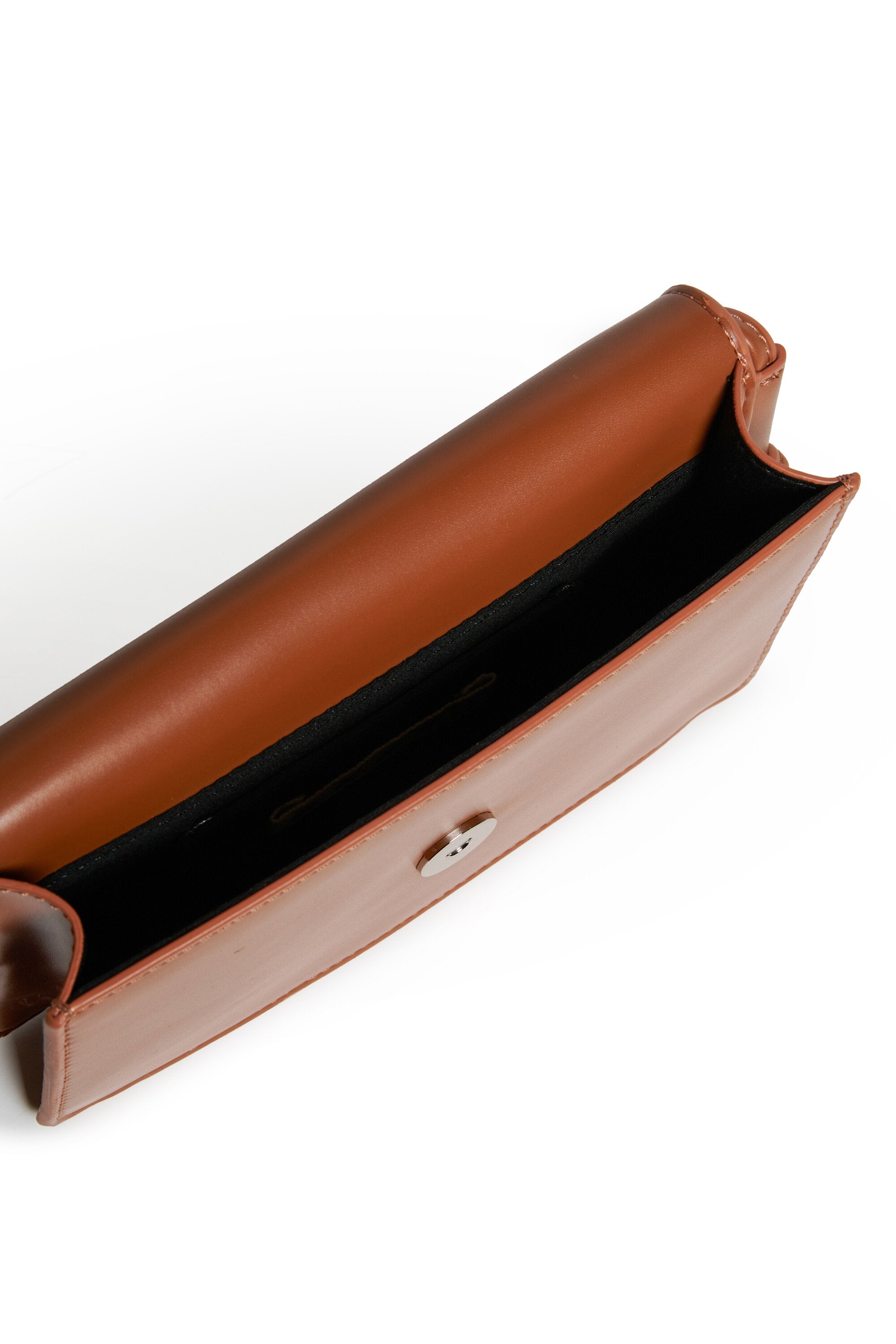 コーティング生地のミニバッグ