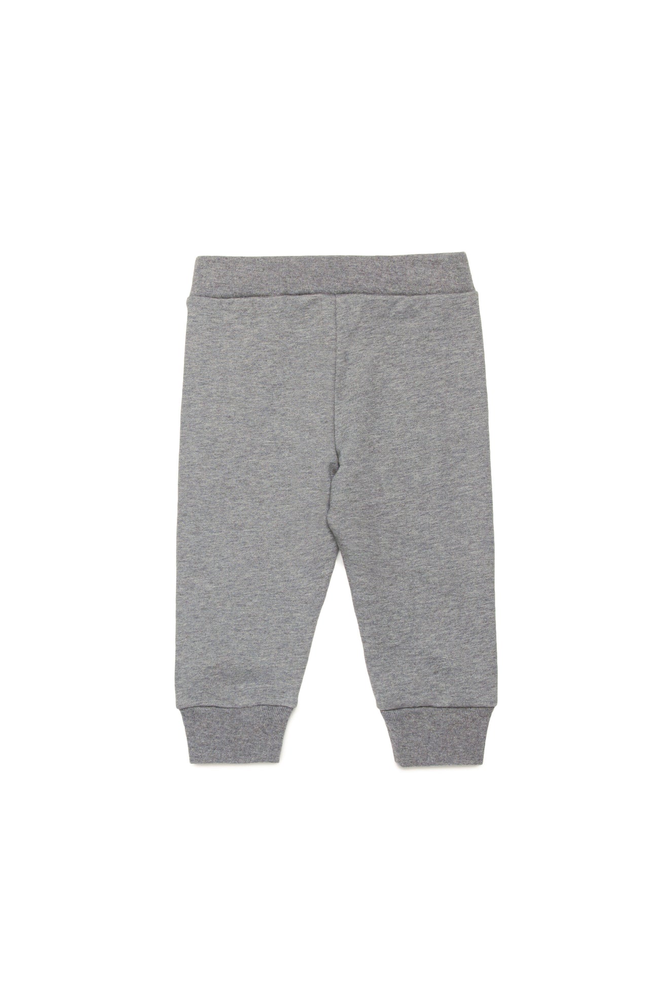 Fleece jogger trousers with melted logo Fleece jogger trousers with melted logo