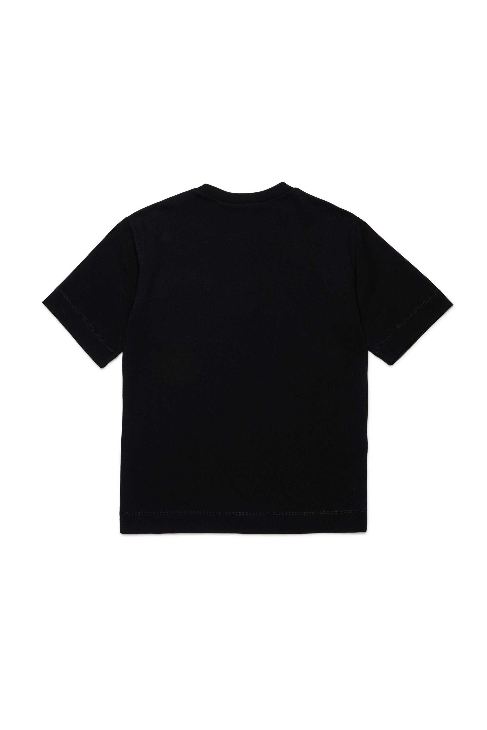 T-shirt with embroidered logo