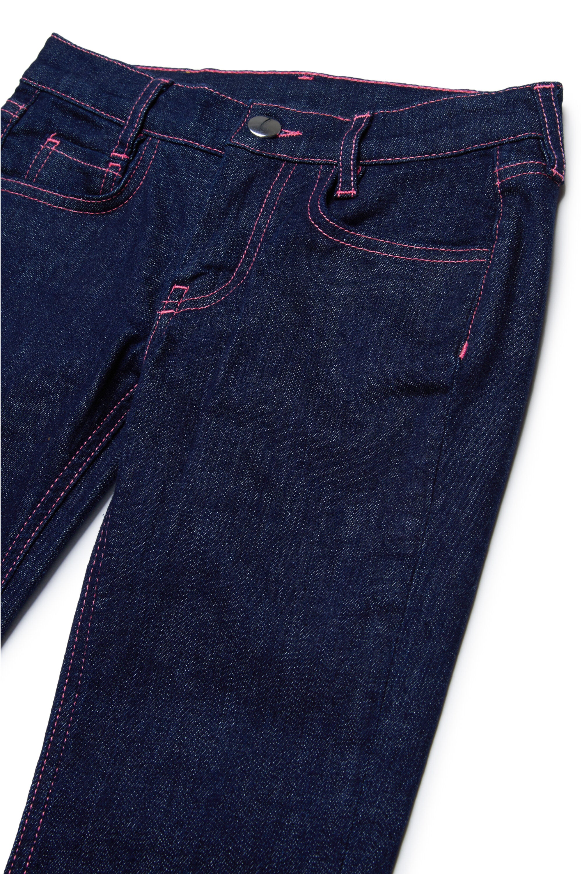 Dark blue bootcut jeans