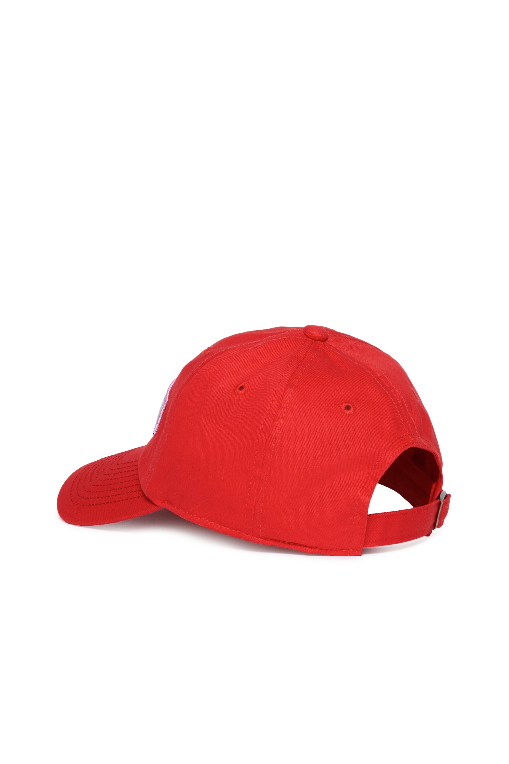 Gabardine baseball cap with patch