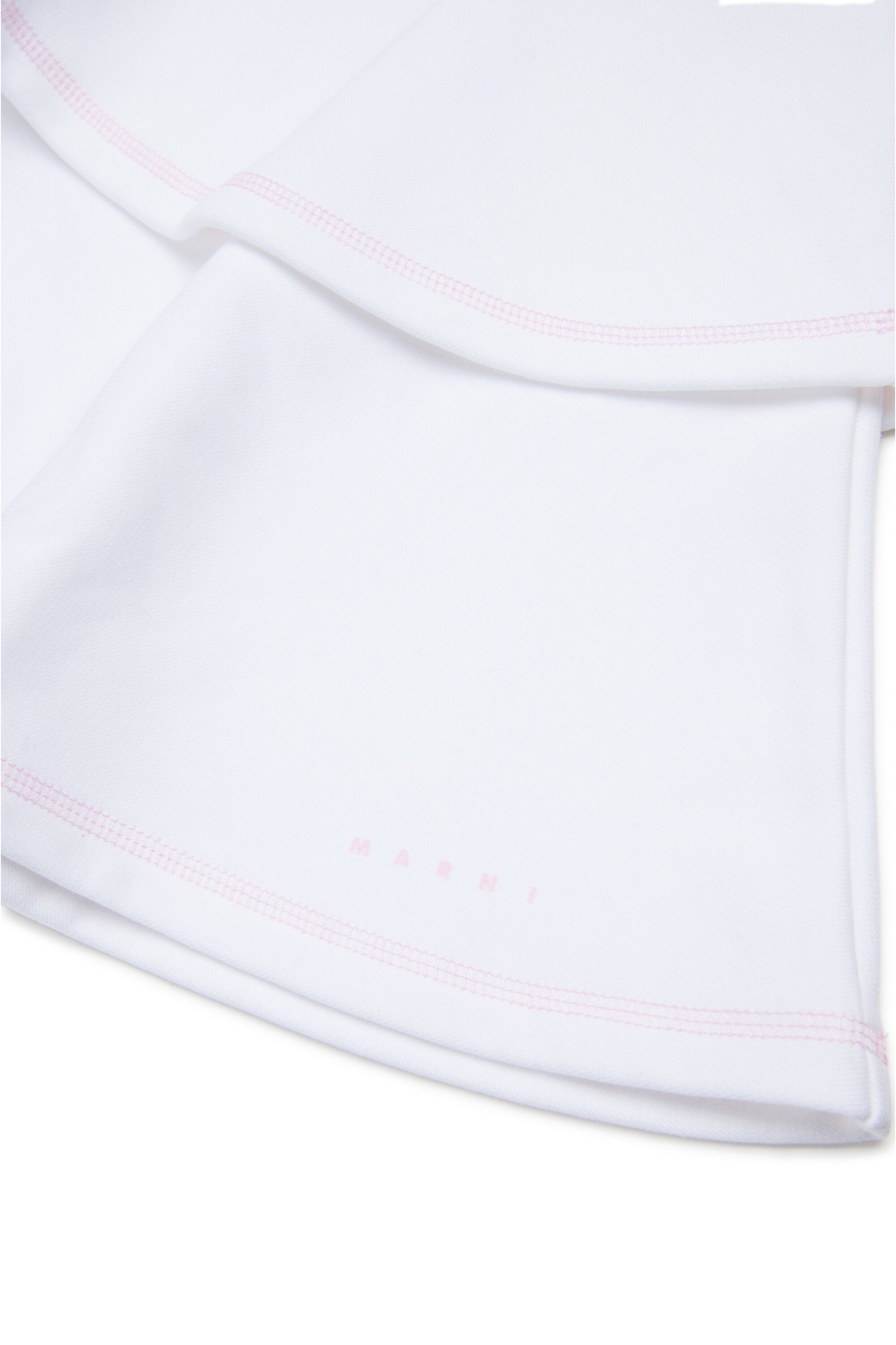 ダブルフリル付きフリーススカート