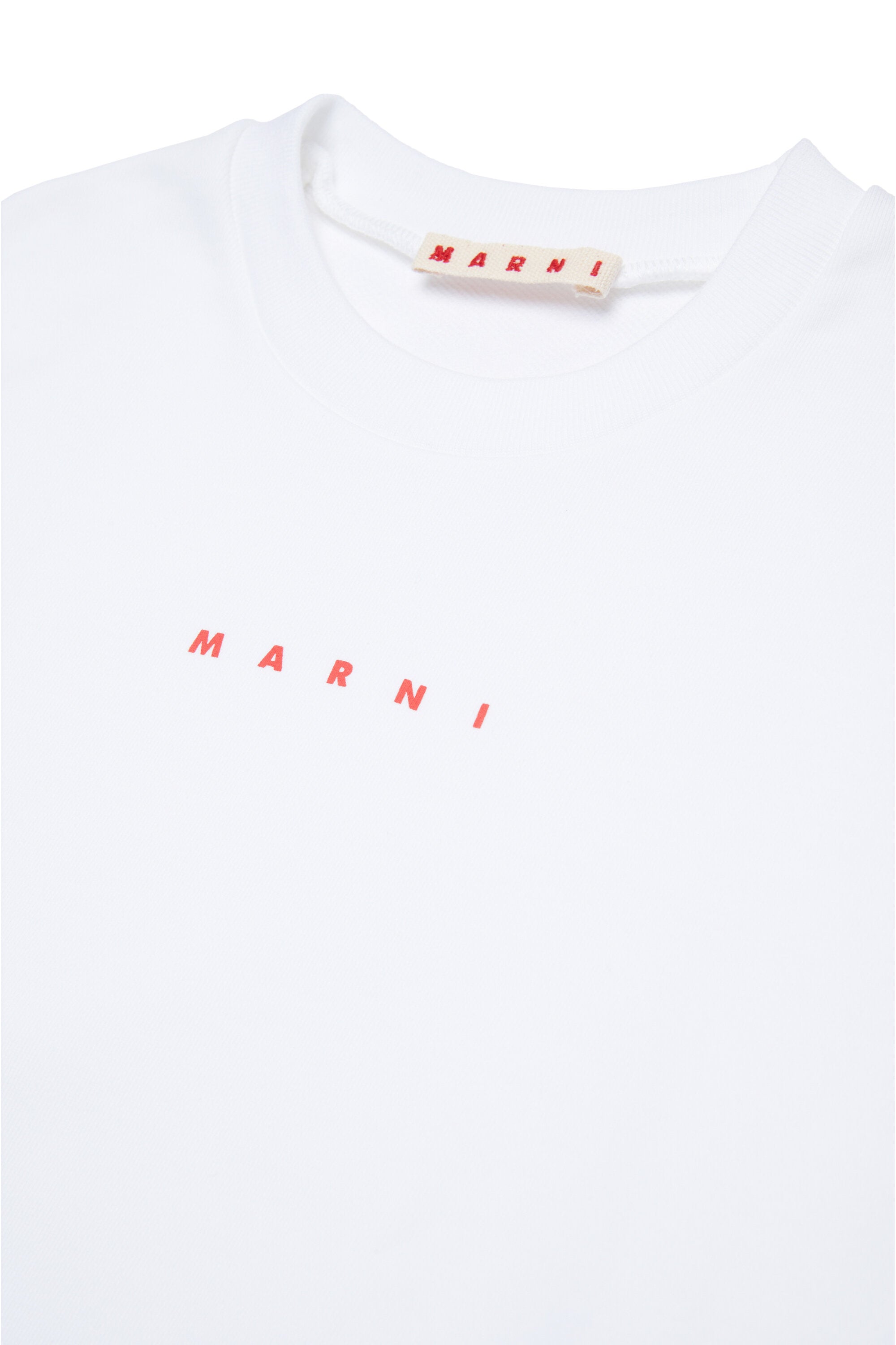 ロゴ入りクルーネックスウェットシャツ