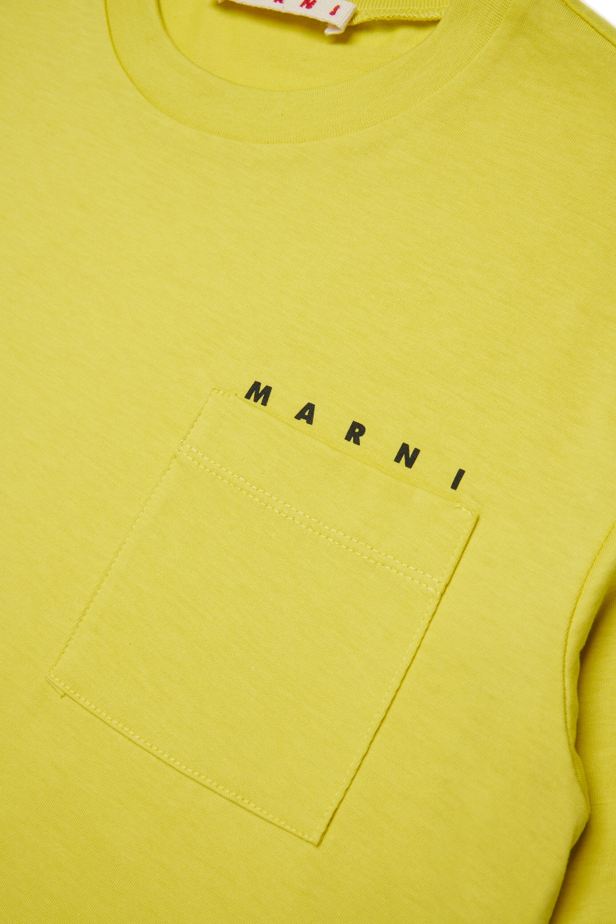 Jersey T-shirt with breast pocket