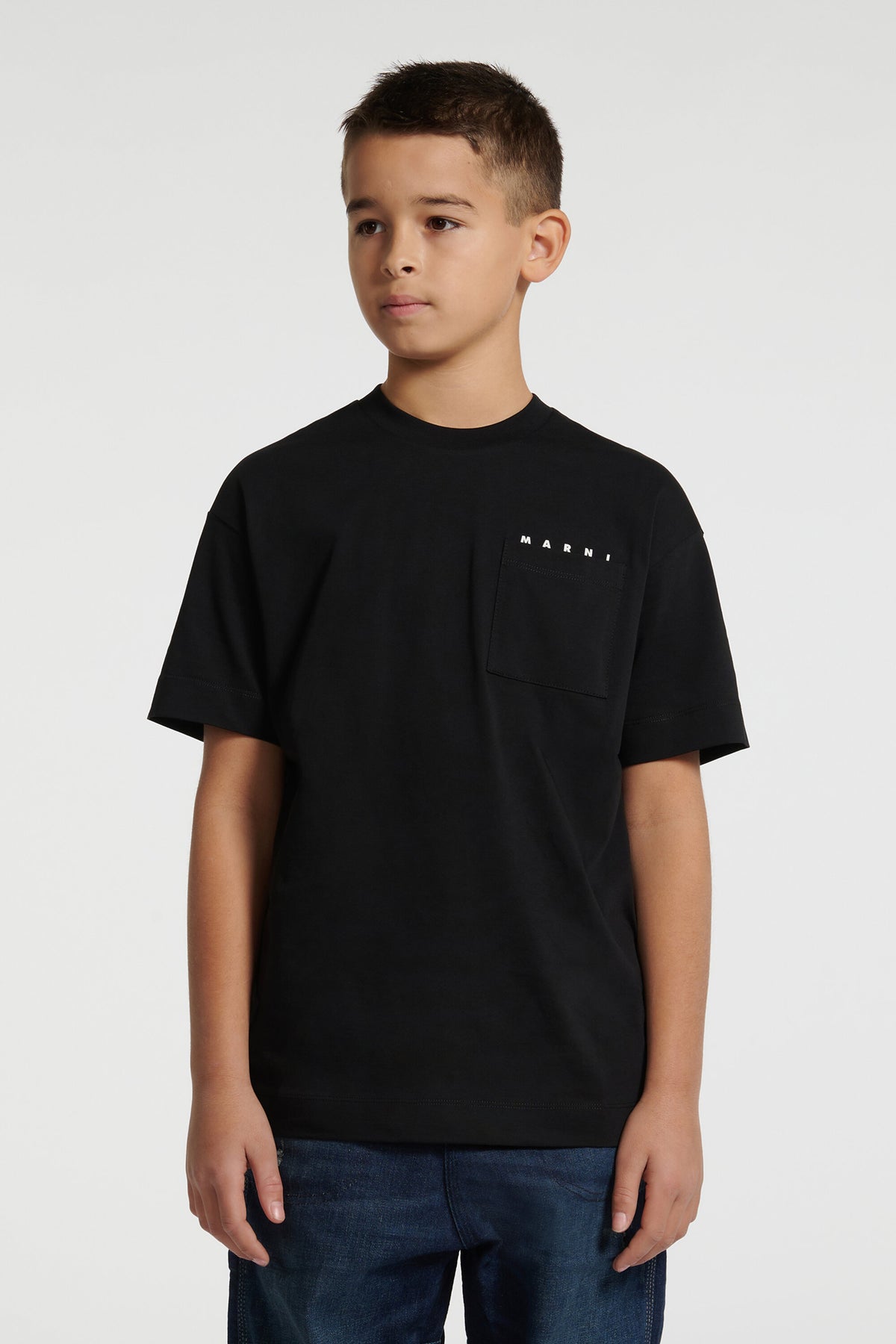 胸ポケット付きジャージーTシャツ