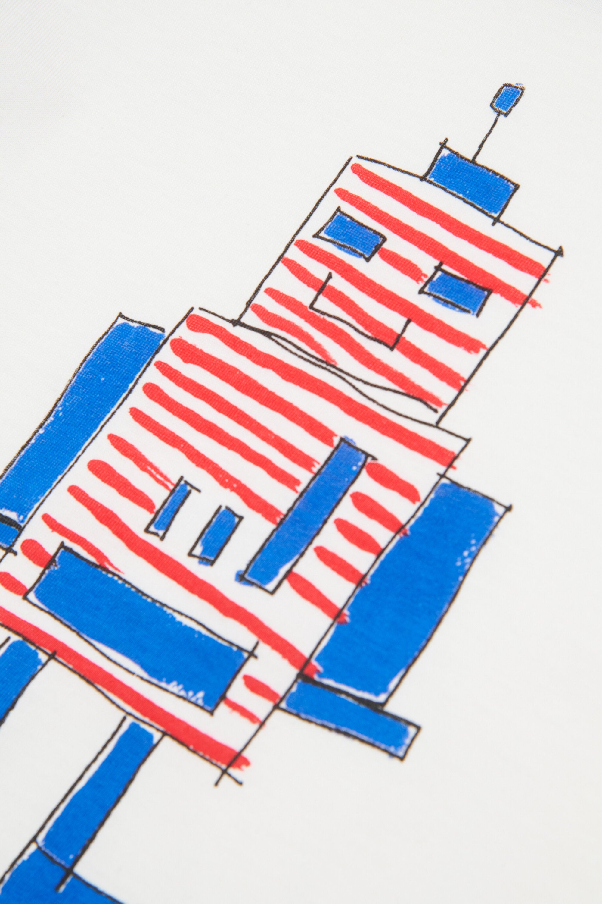 ギャラクシー柄ジャージーTシャツ