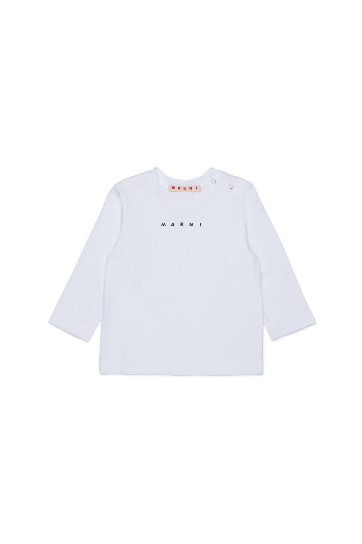ロゴ入り長袖ジャージーTシャツ