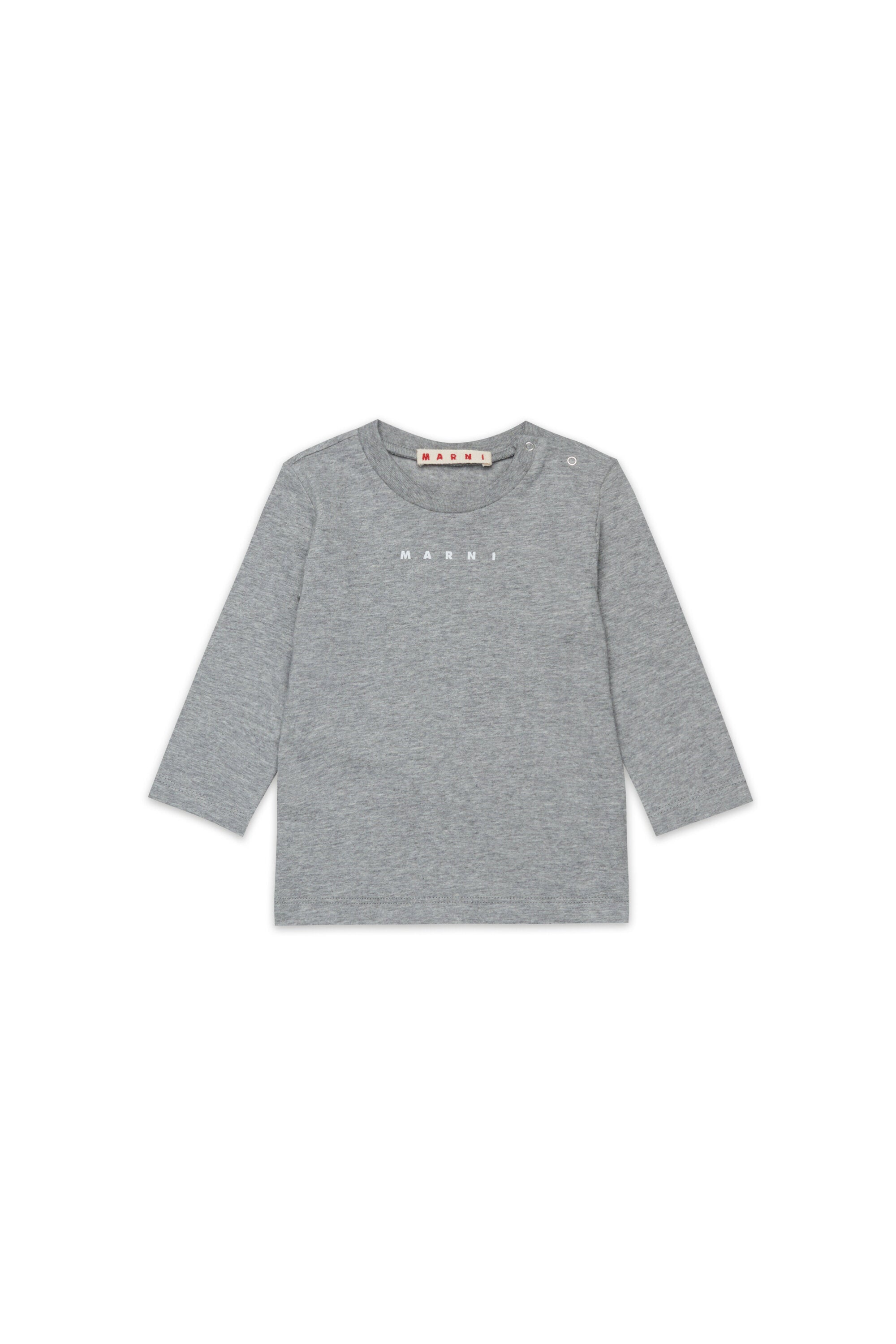 ロゴ入り長袖ジャージーTシャツ