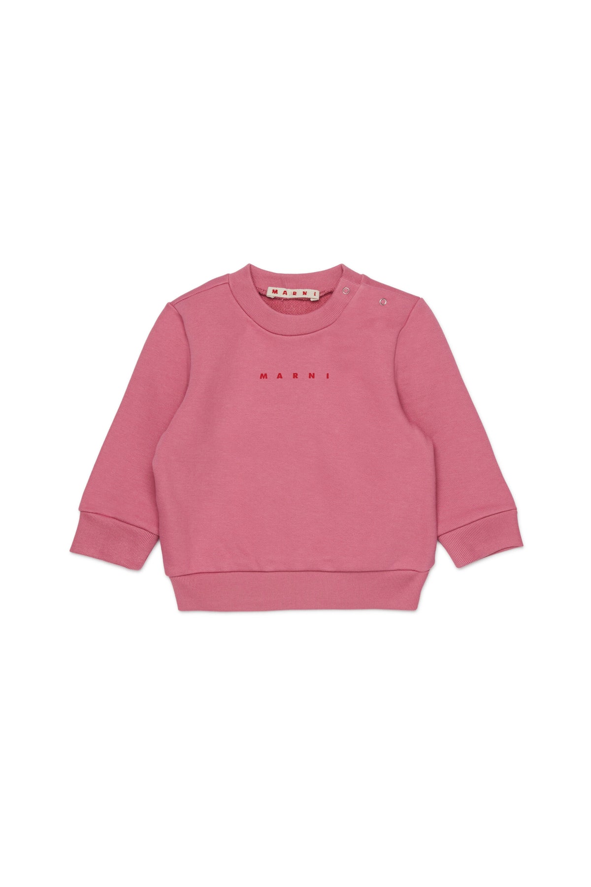Marniロゴクルーネックスウェットシャツ