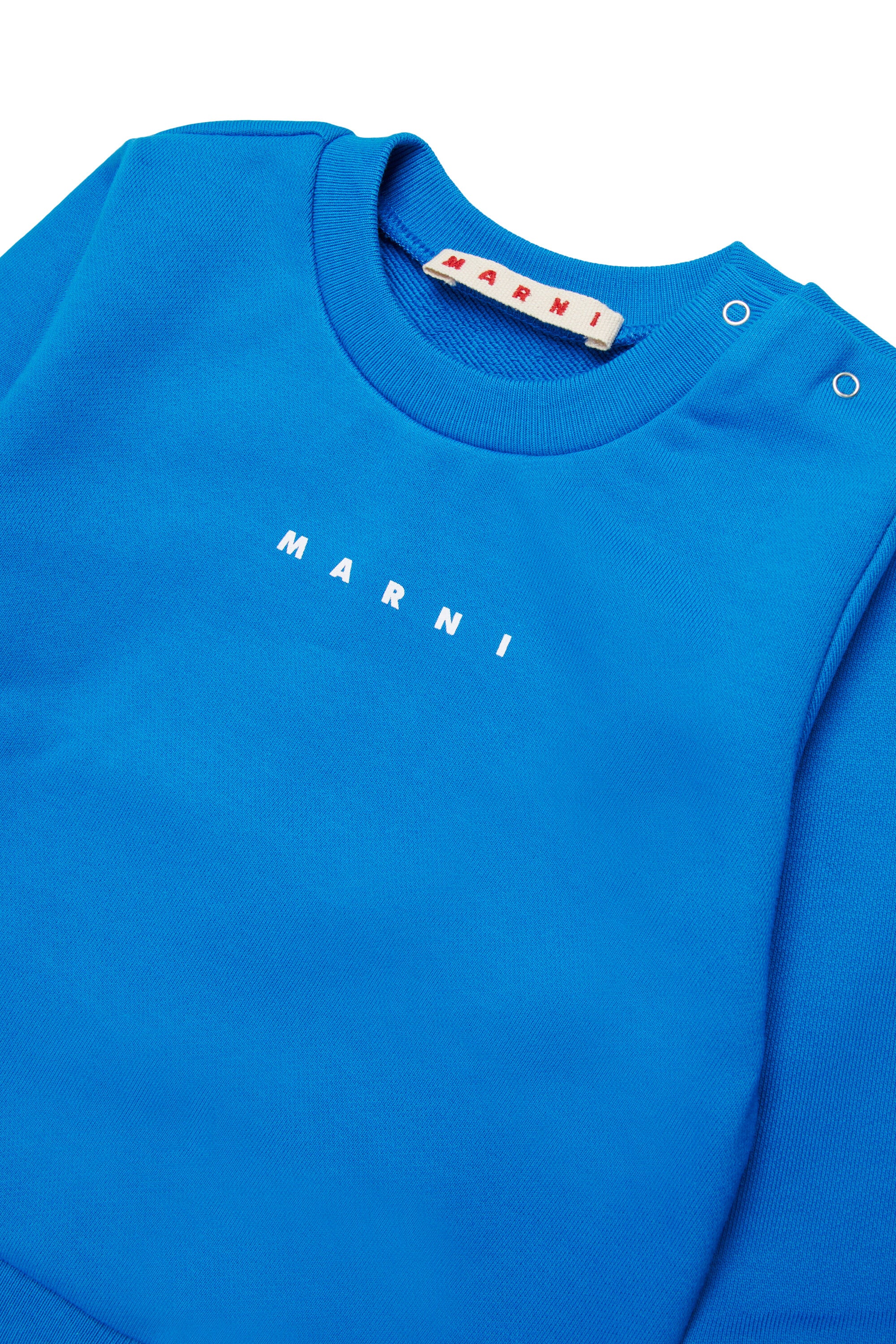 Marniロゴクルーネックスウェットシャツ
