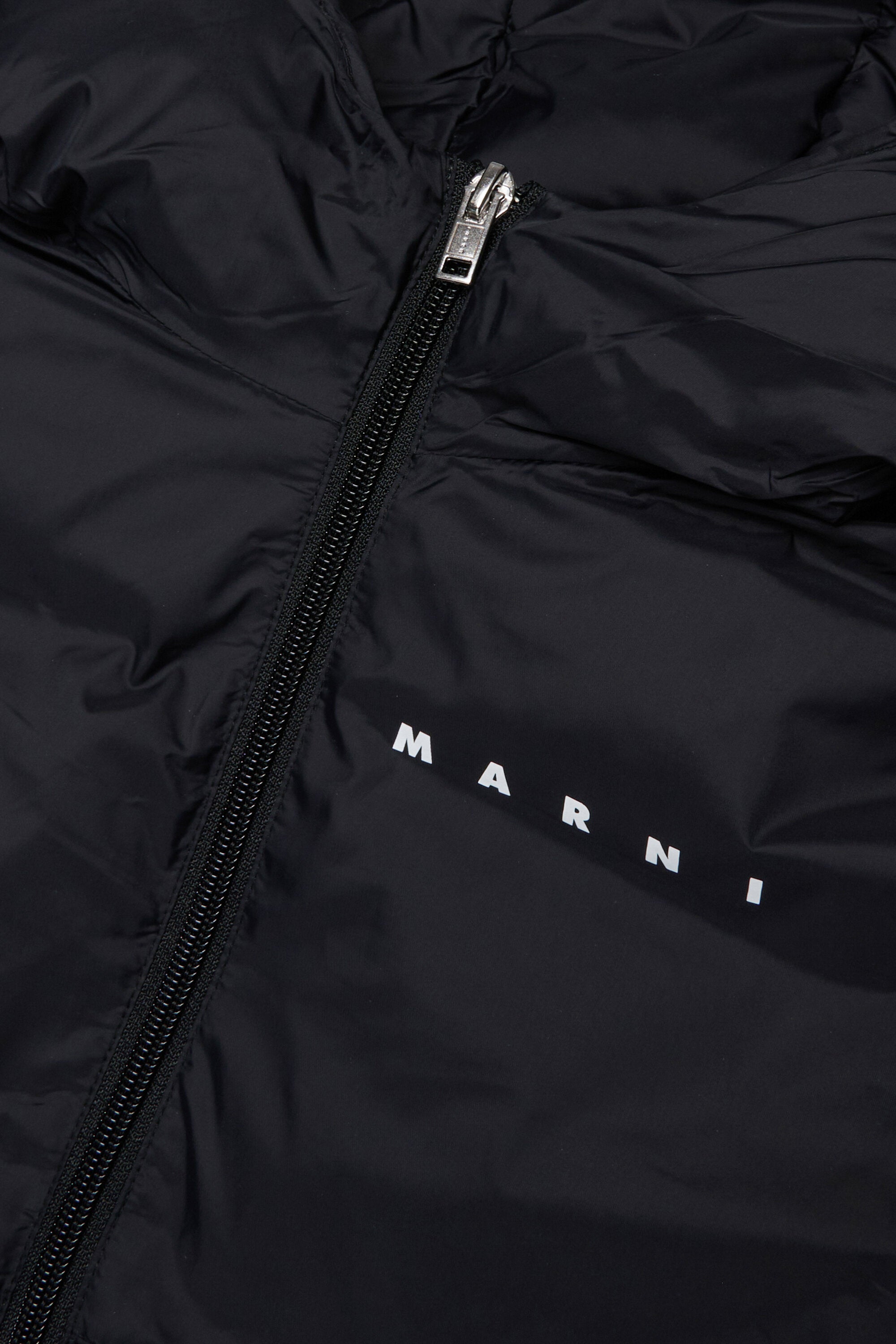 ロングフード中わたジャケット