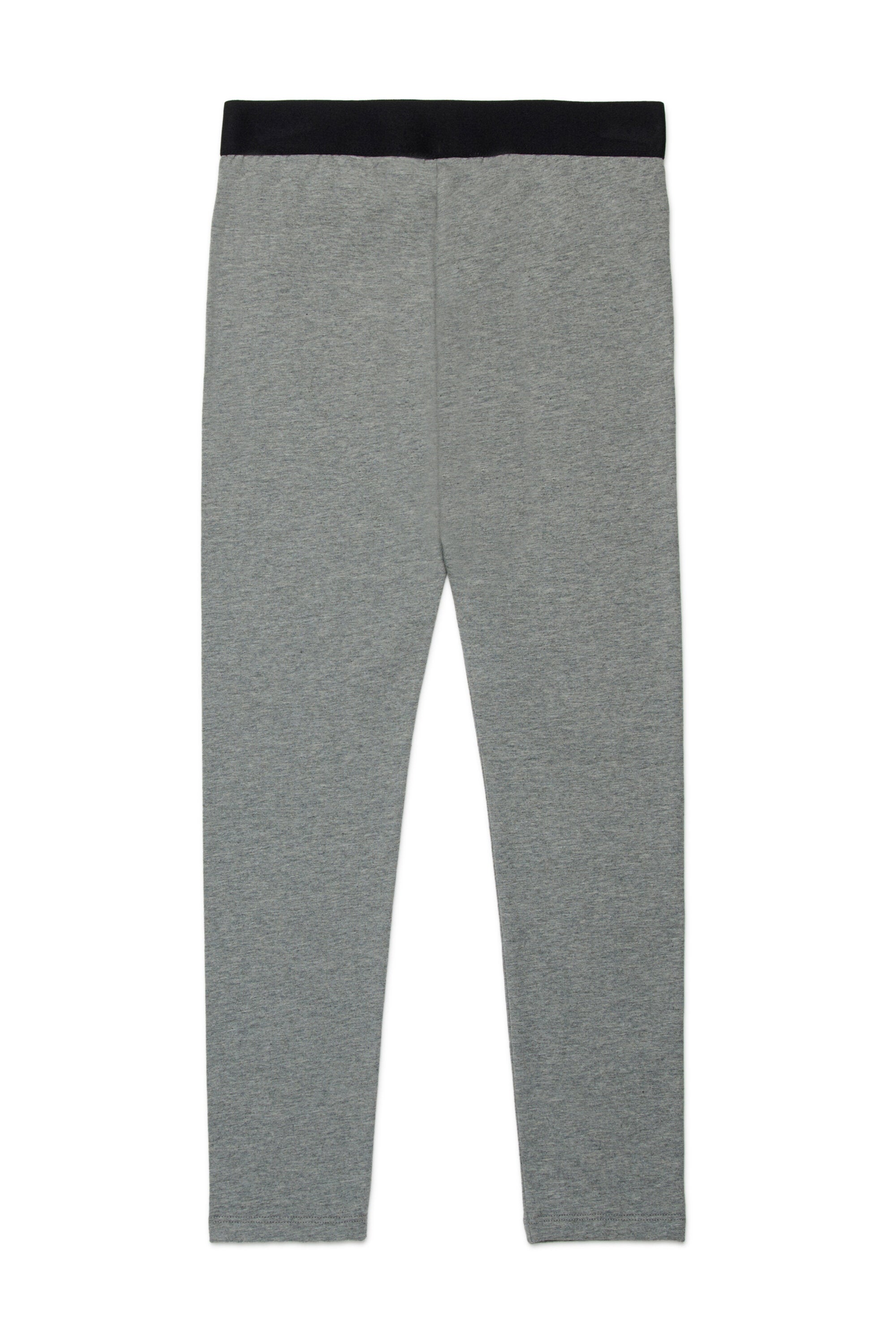 Logoed elastic leggings pants