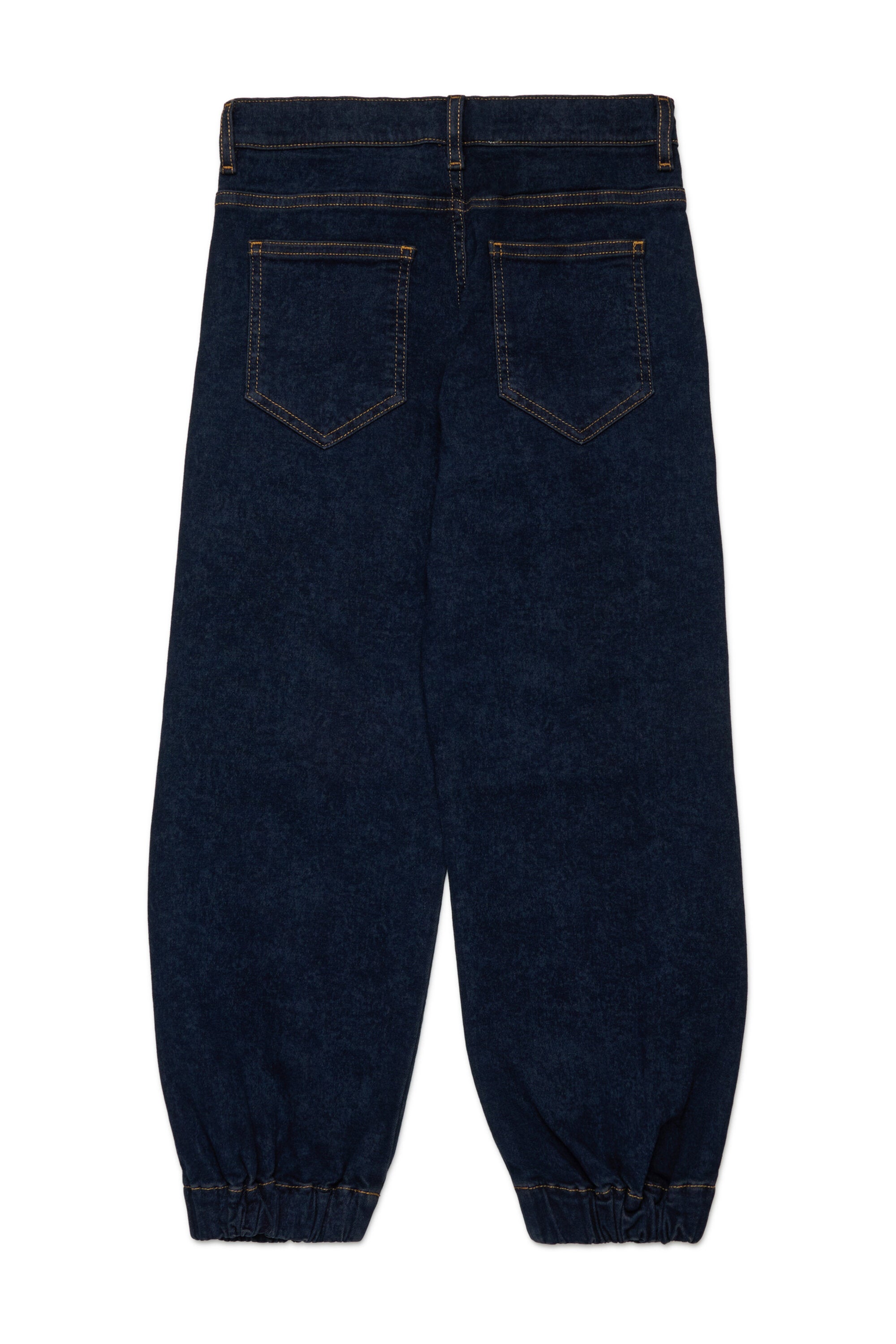 Dark marbled cargo jeans with pockets