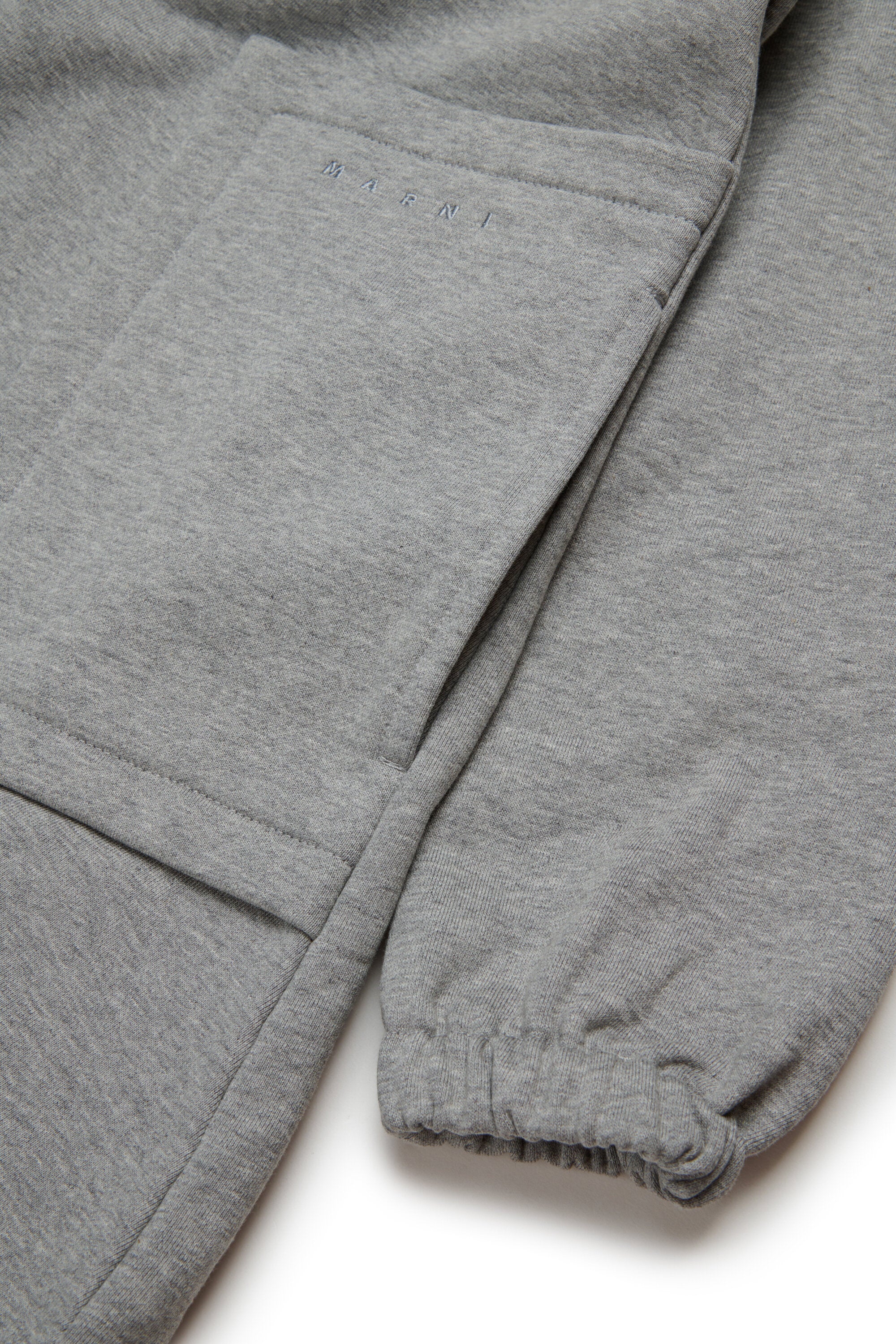 パッチポケット付きミニフリースドレス