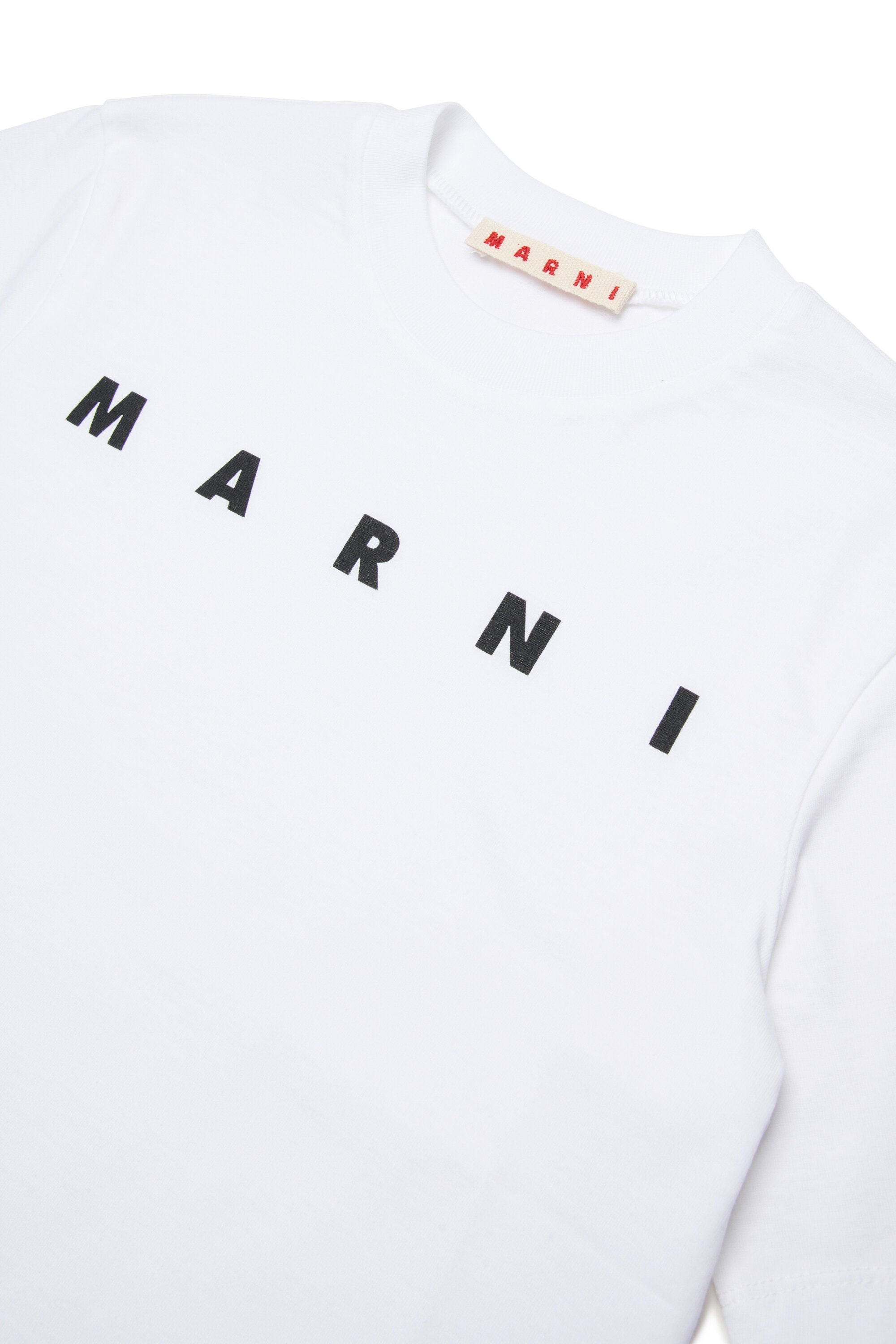 Marni・ロゴ・ジャージーTシャツ