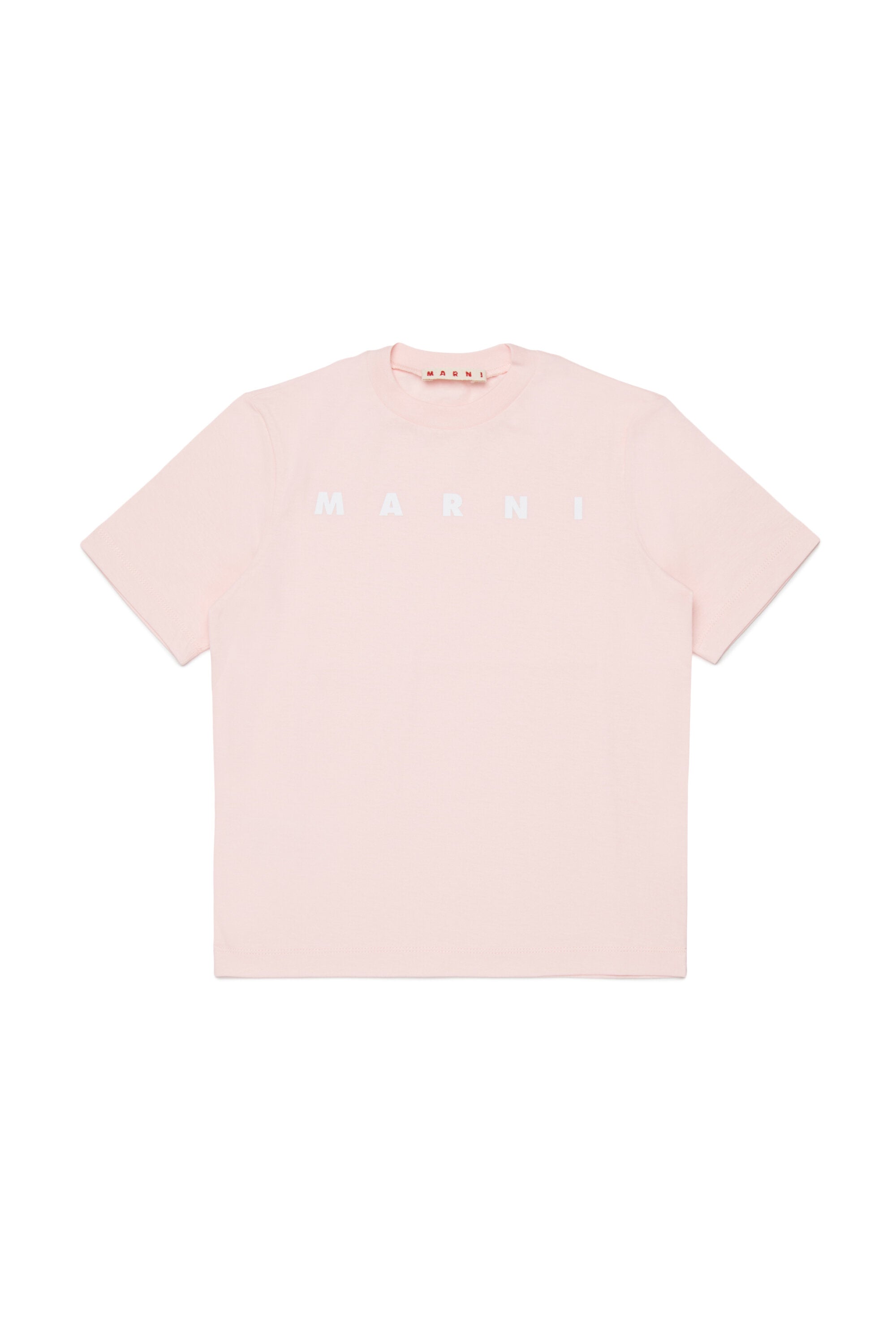 Marni・ロゴ・ジャージーTシャツ