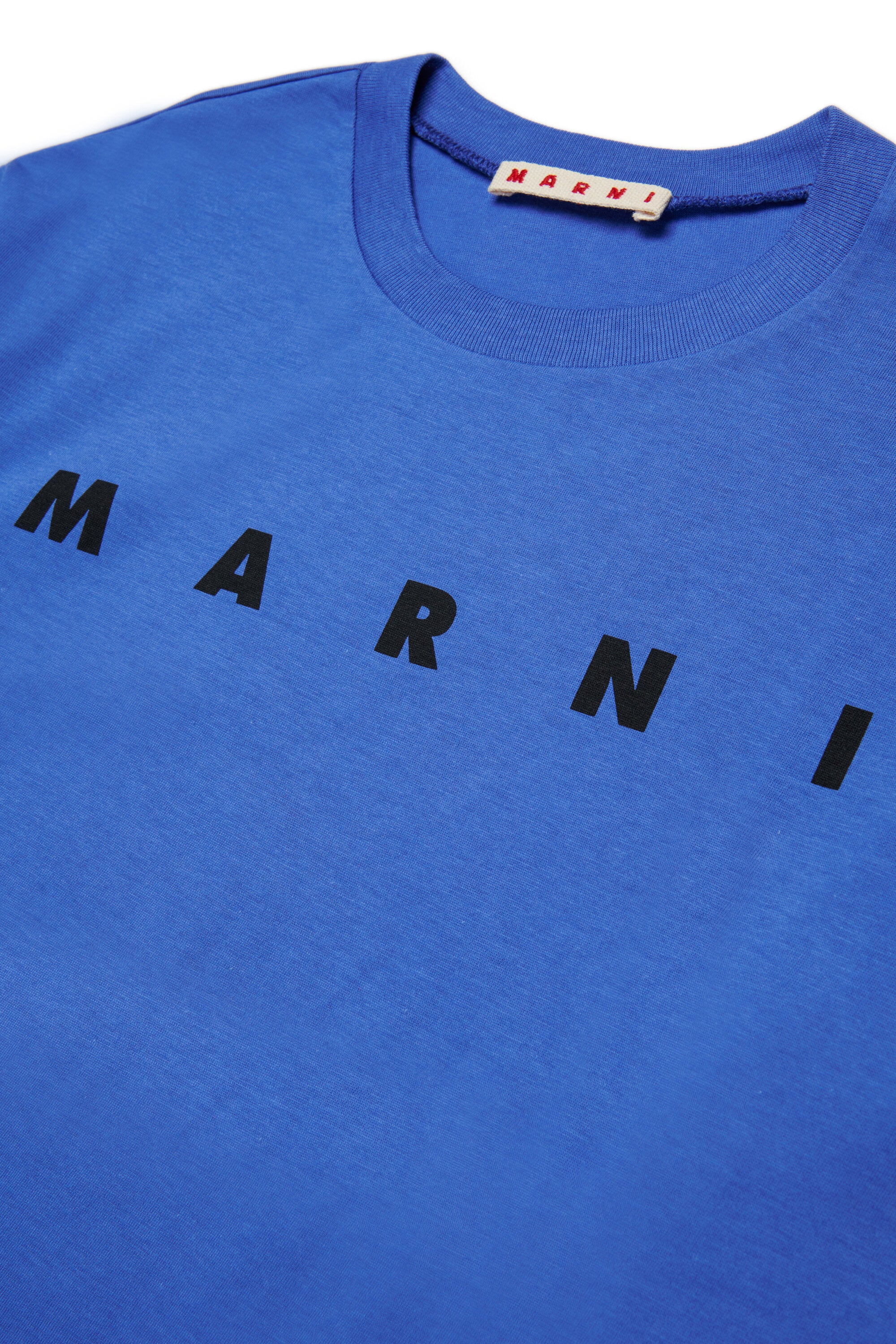Marni・ロゴ入り長袖ジャージーTシャツ