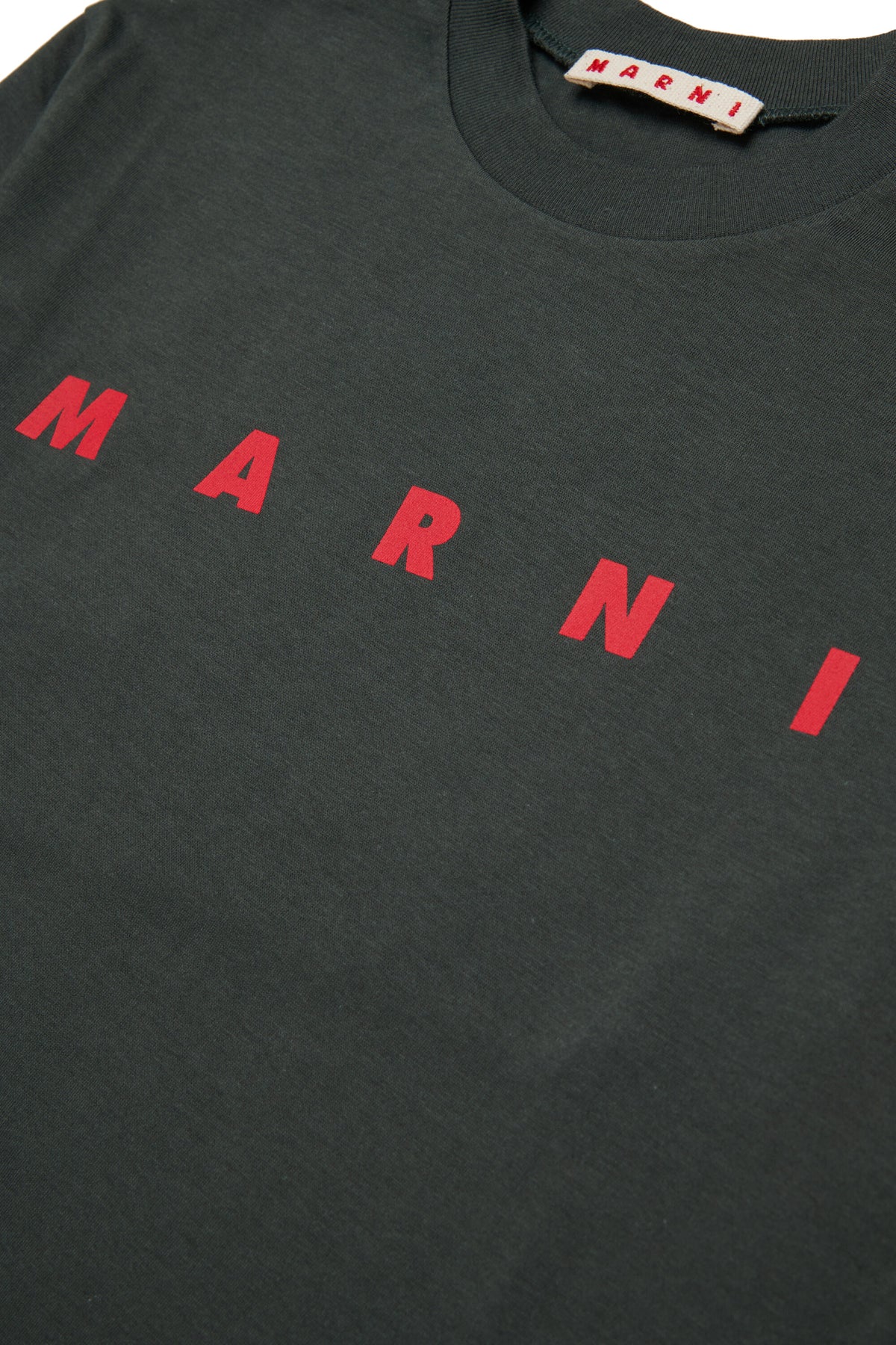 Marni・ロゴ入り長袖ジャージーTシャツ