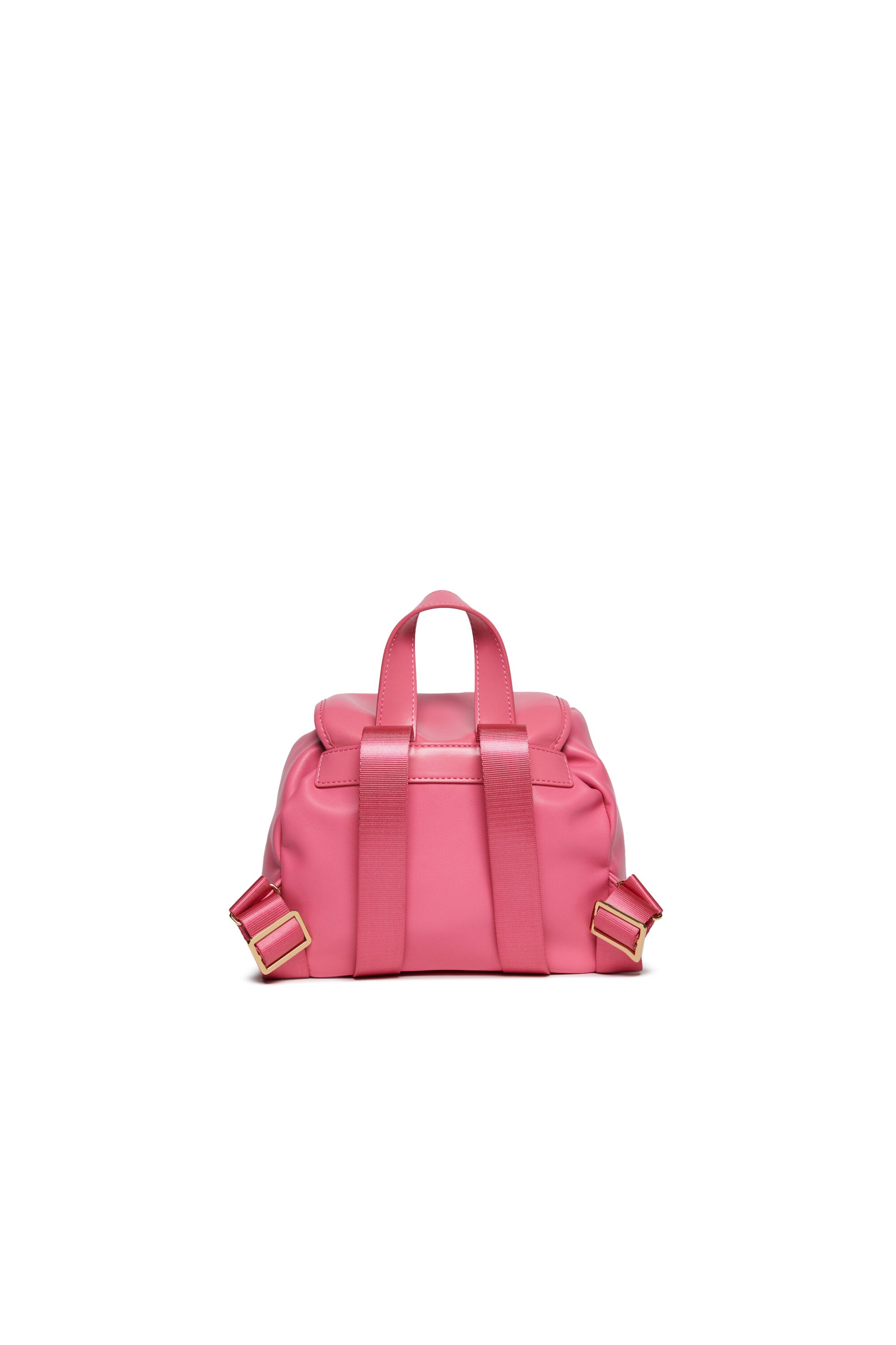 ロゴ入りコーティング生地バックパック