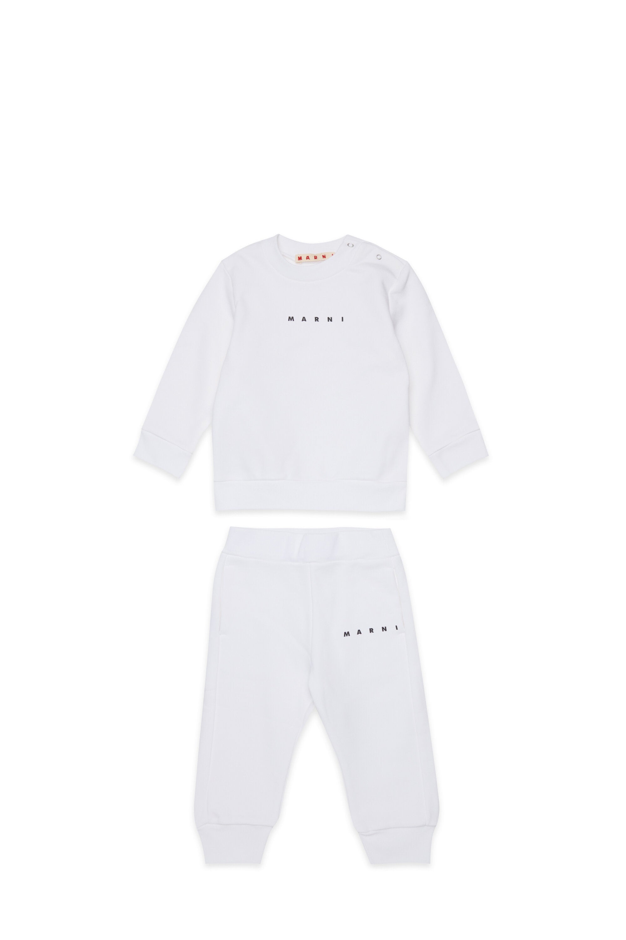 ロゴ入りフリース・トラックスーツ