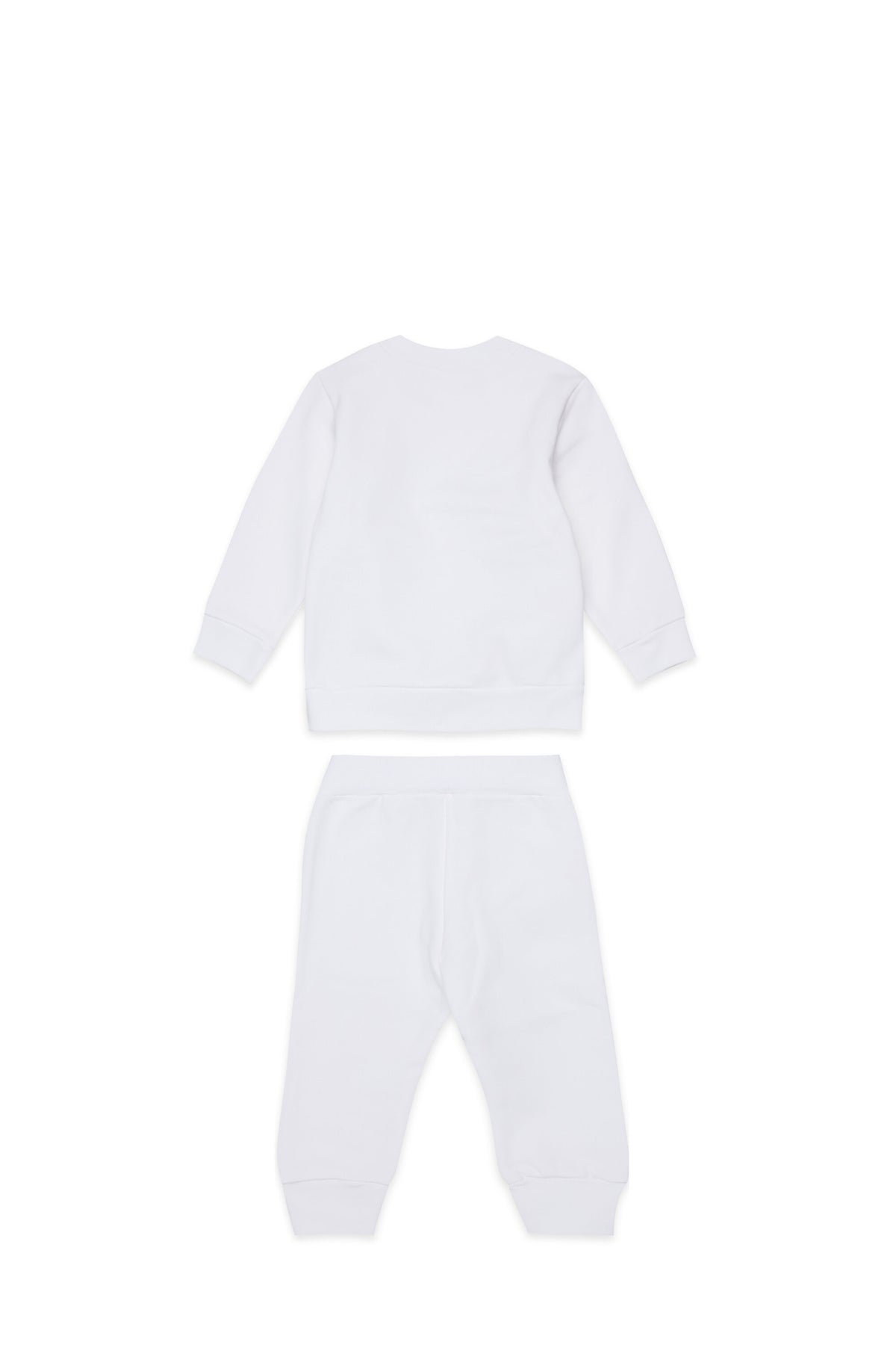 Fleece tracksuit set with institutional logo