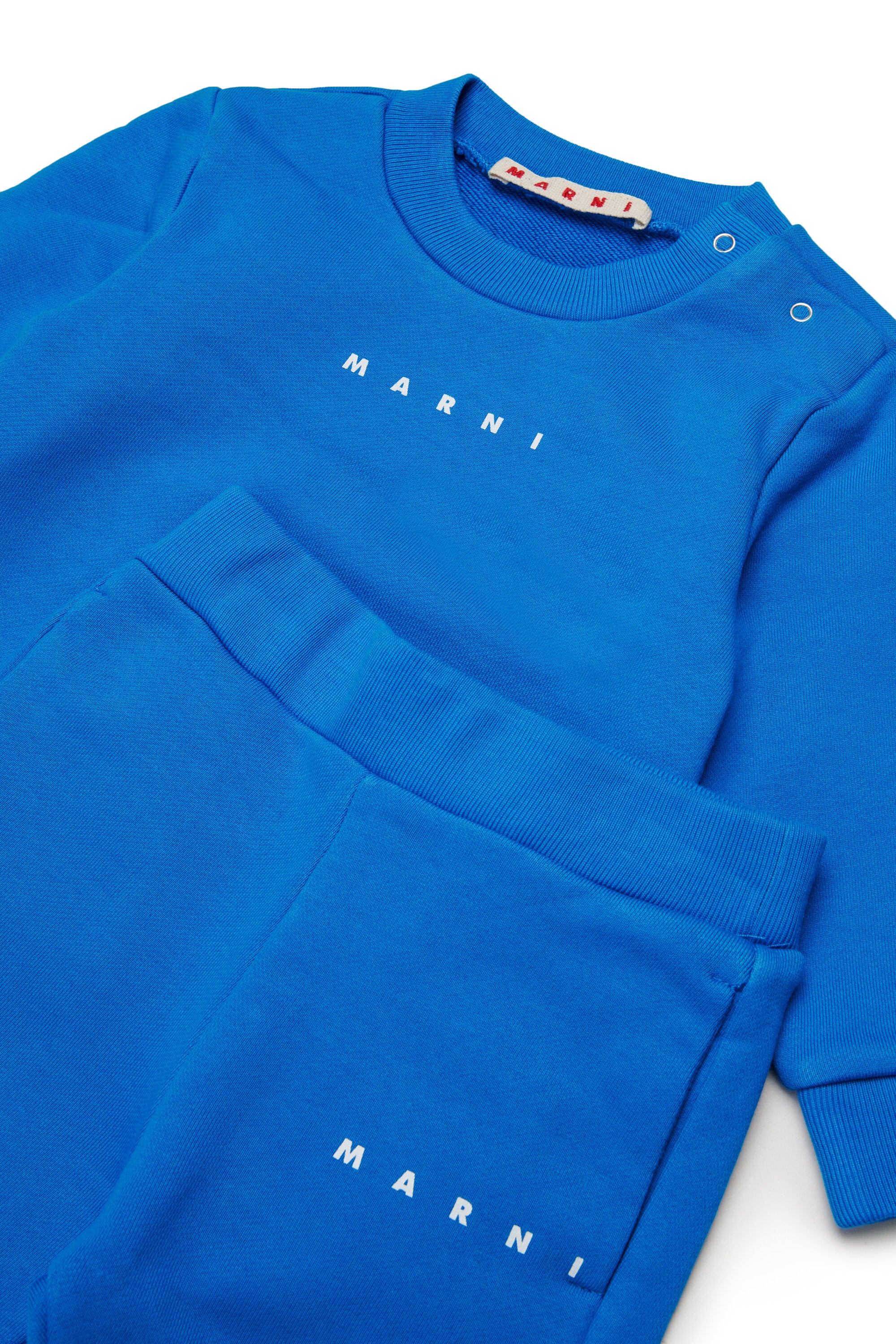 ロゴ入りフリース・トラックスーツ