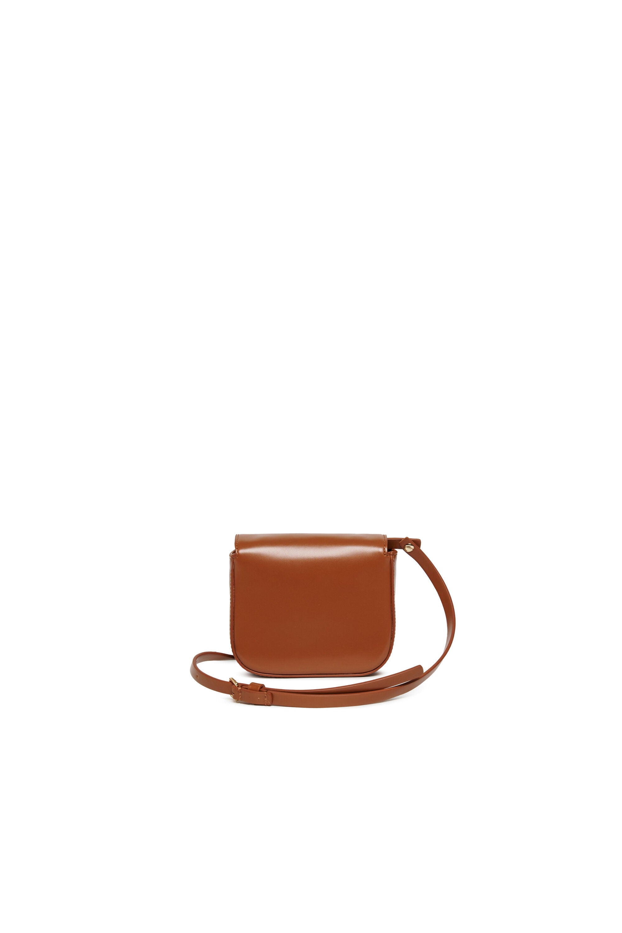 Punk Bag in coated fabric with shoulder strap