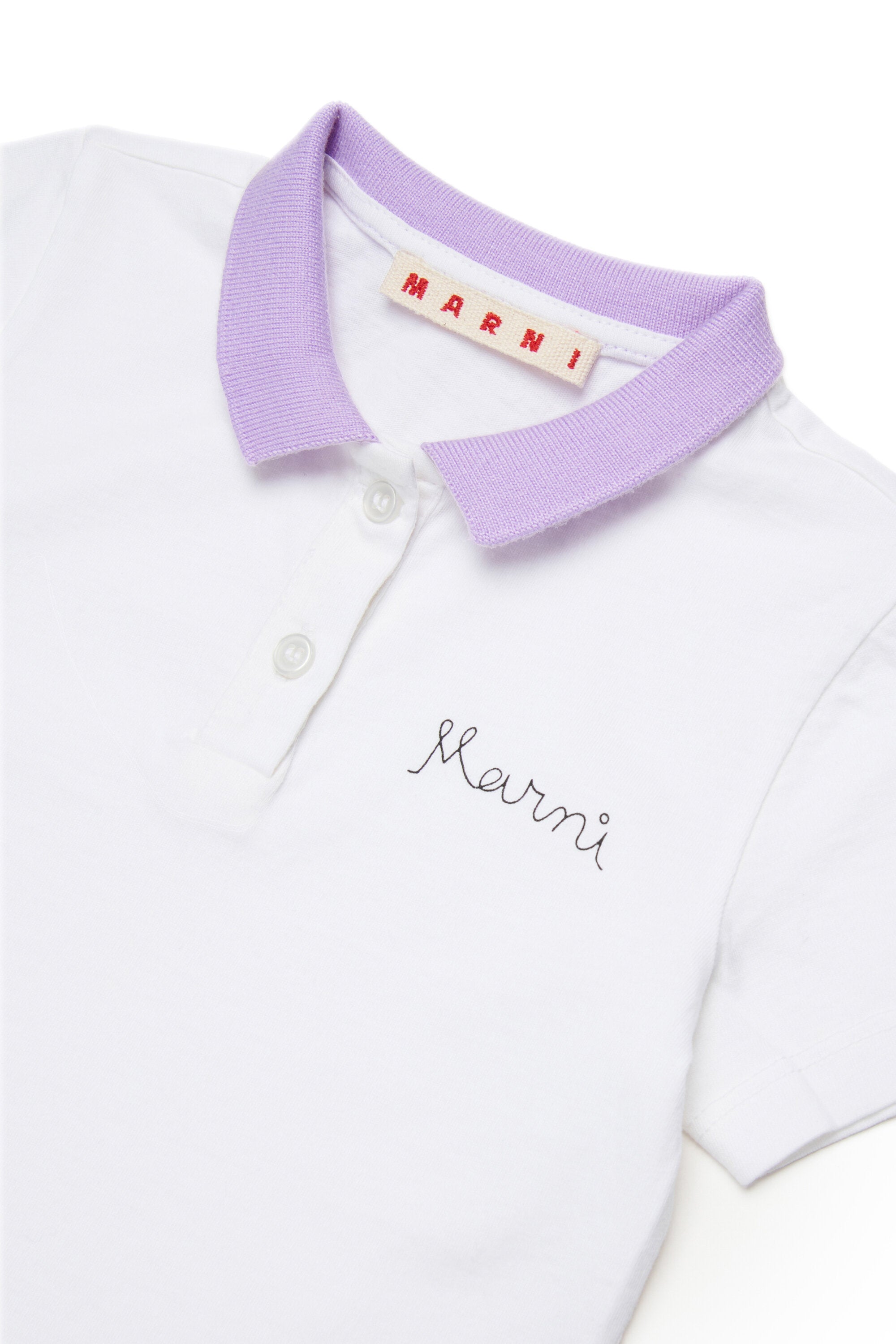 Polo shirt with embroidered logo