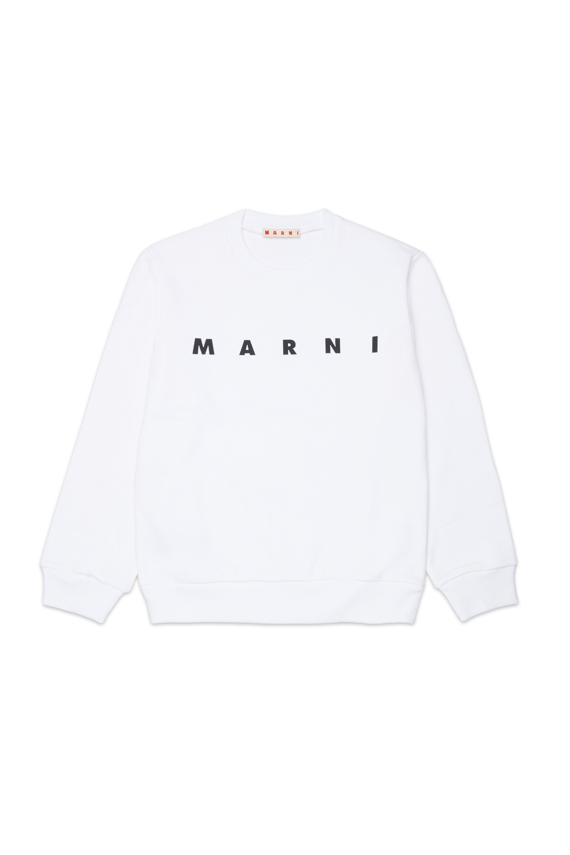 Marniロゴクルーネックスウェットシャツ