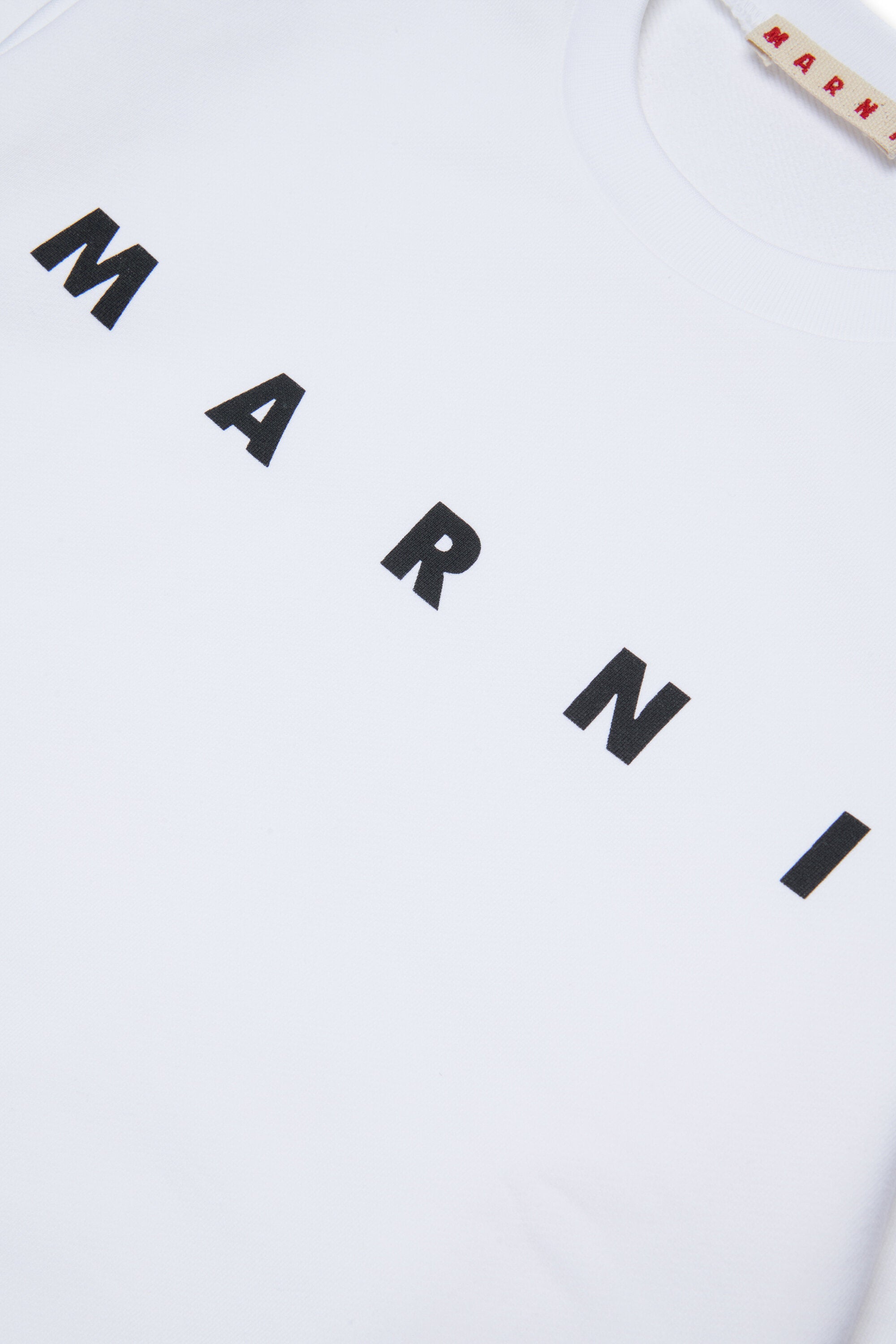 Marniロゴクルーネックスウェットシャツ