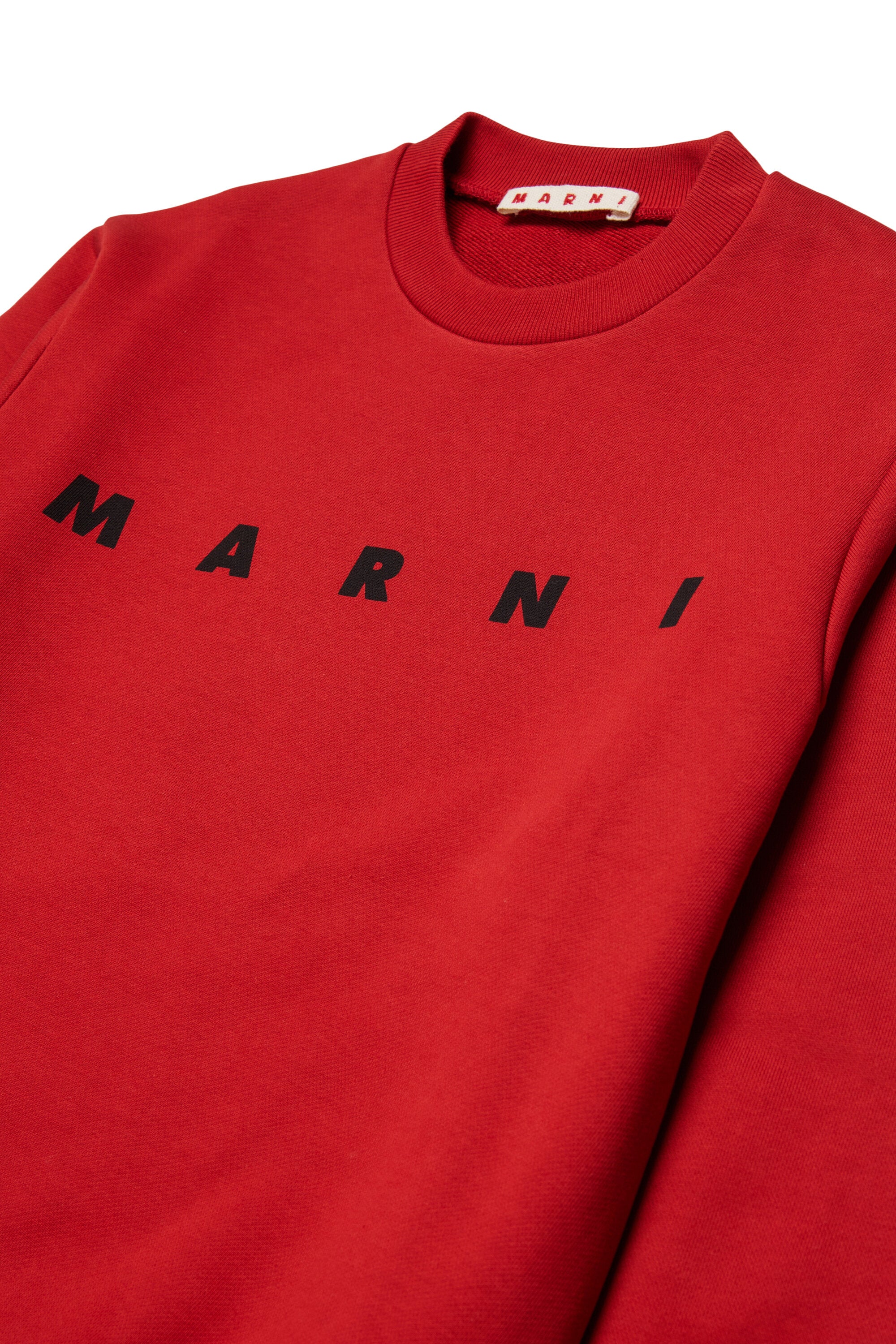 Marniロゴクルーネックスウェットシャツ