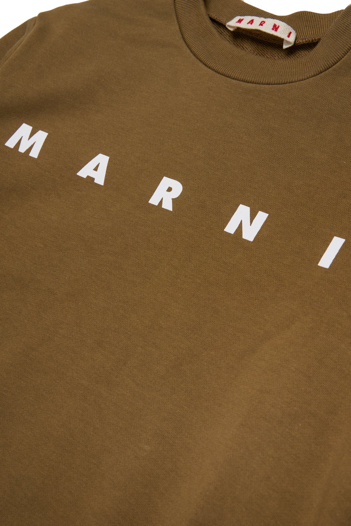 Marniロゴクルーネックスウェットシャツ