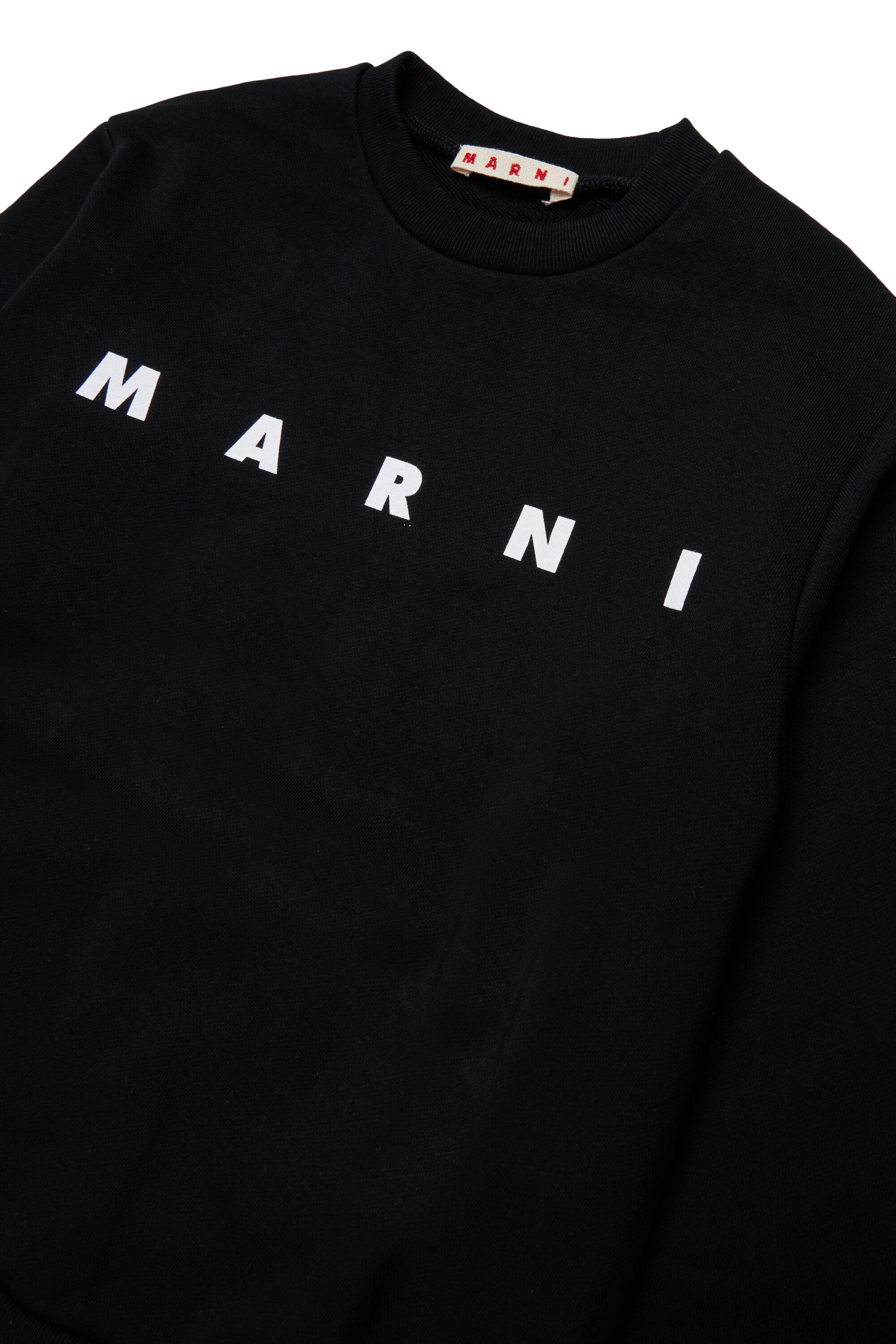 Marniロゴクルーネックスウェットシャツ