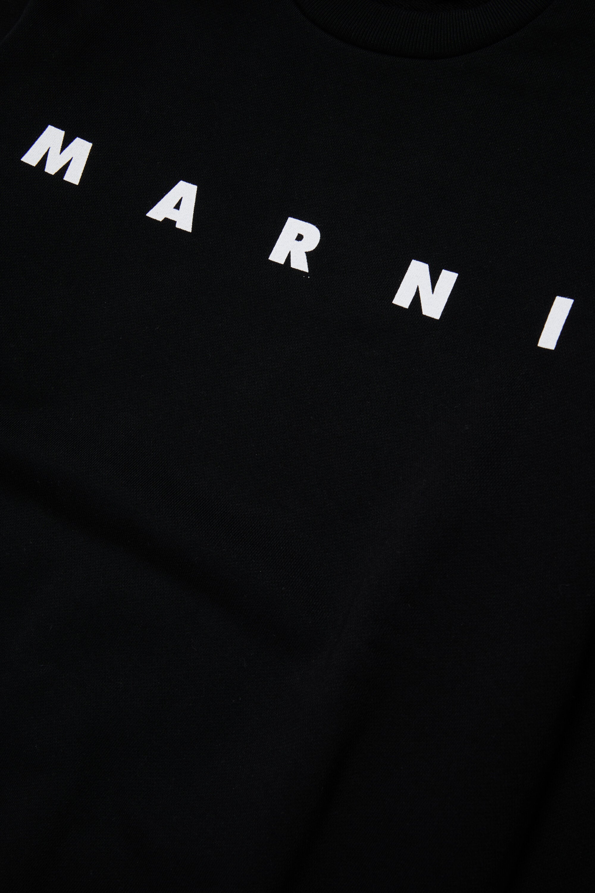 Marniロゴクルーネックスウェットシャツ