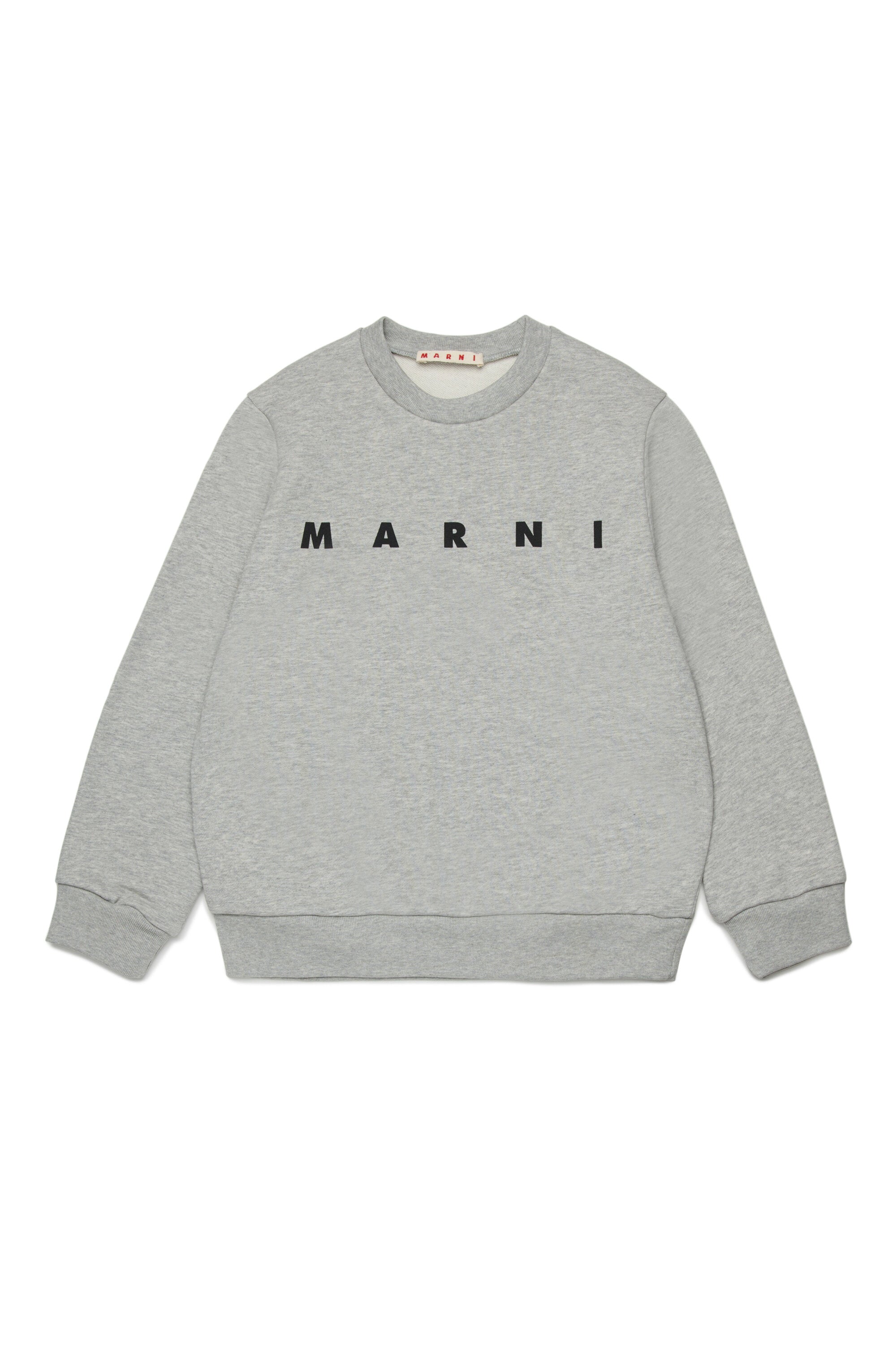 Marniロゴクルーネックスウェットシャツ