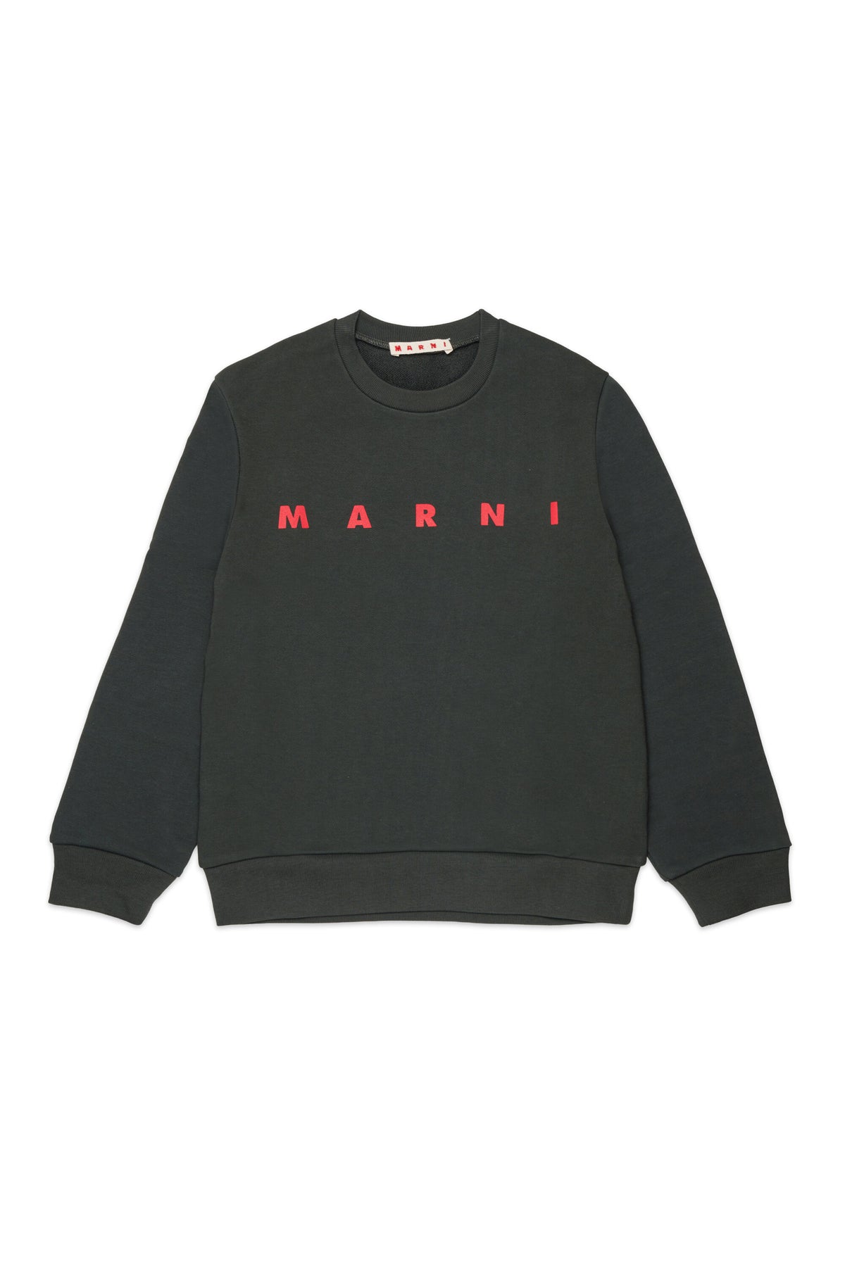Marniロゴクルーネックスウェットシャツ