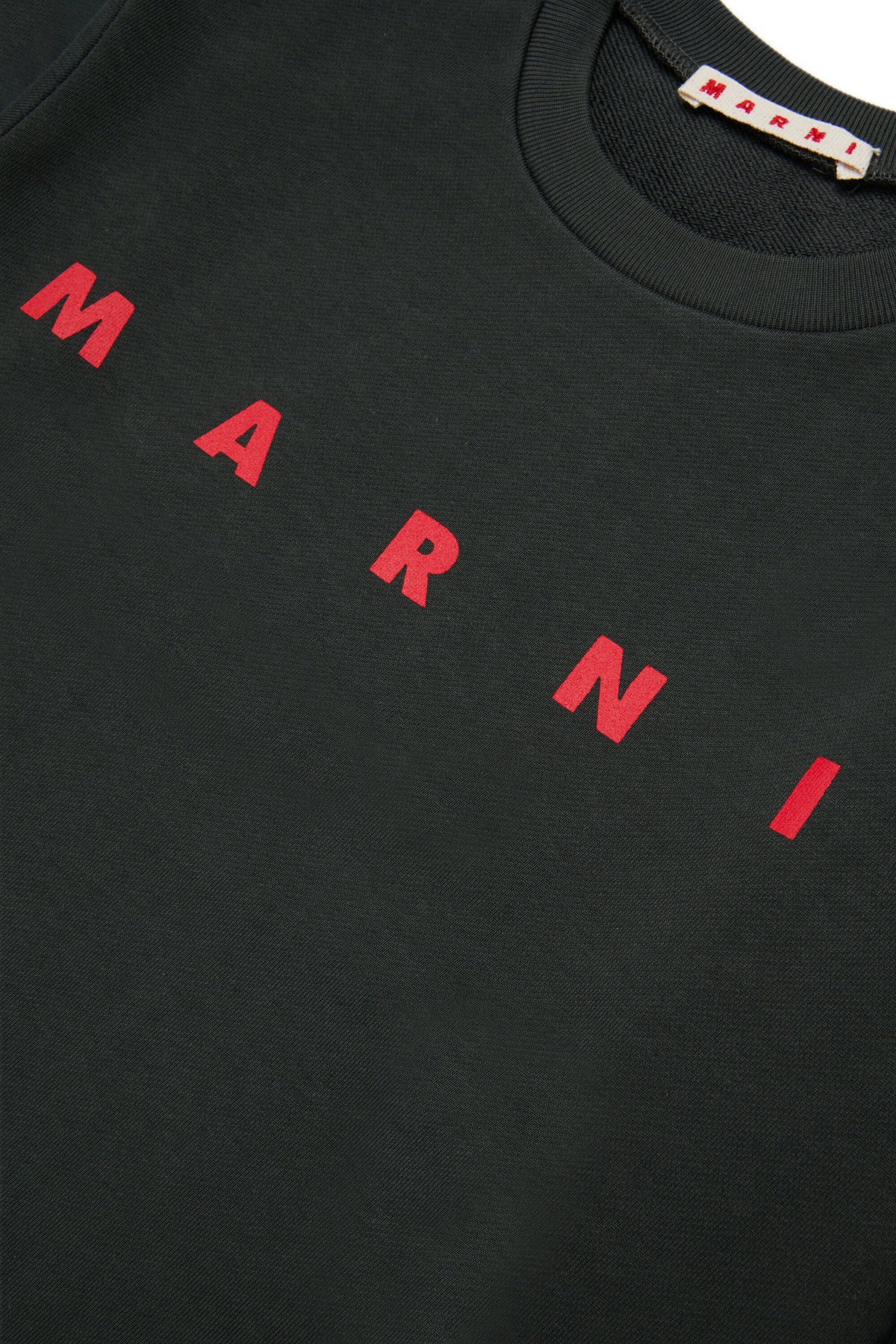 Marniロゴクルーネックスウェットシャツ