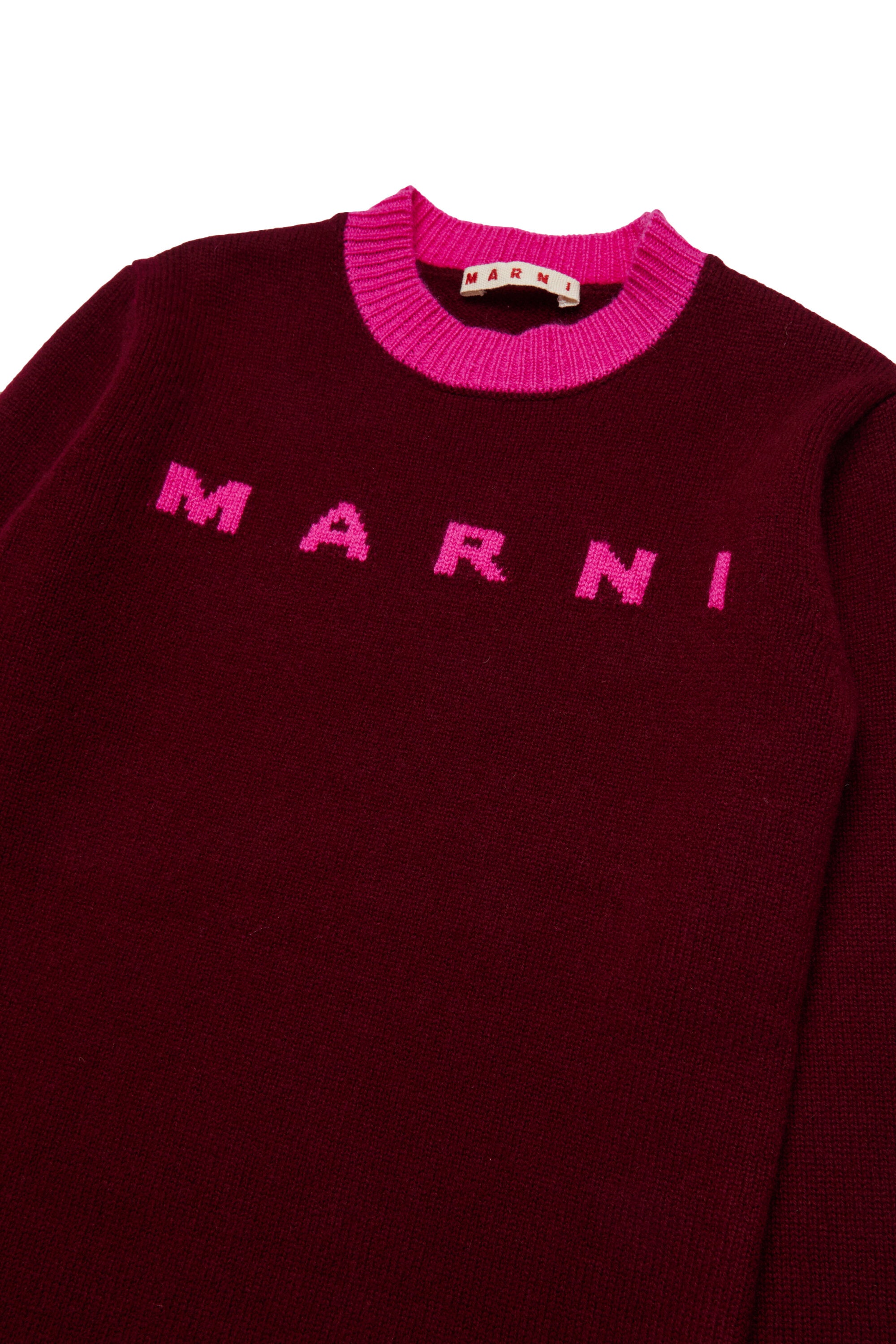 カシミア混ニット・ミニ・ドレス