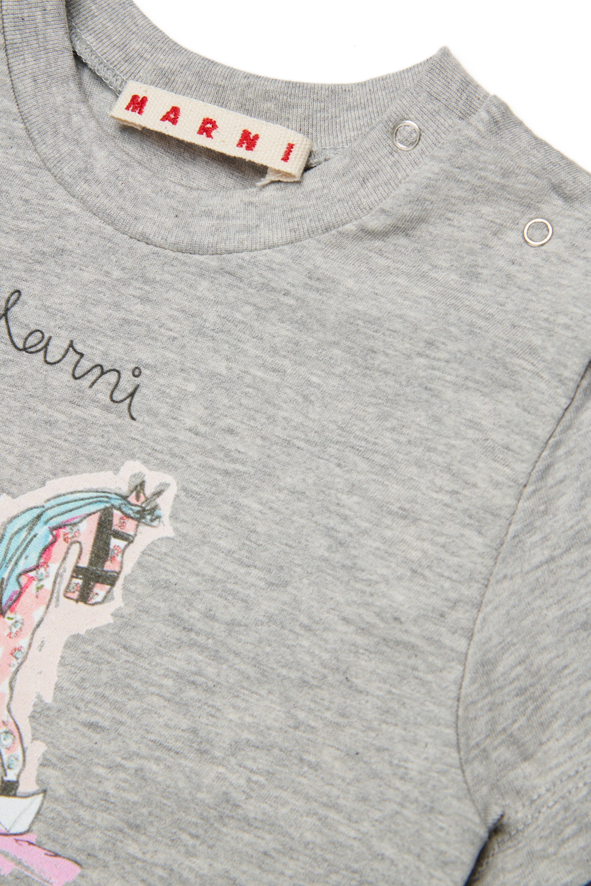 ロゴ入りクルーネックTシャツ