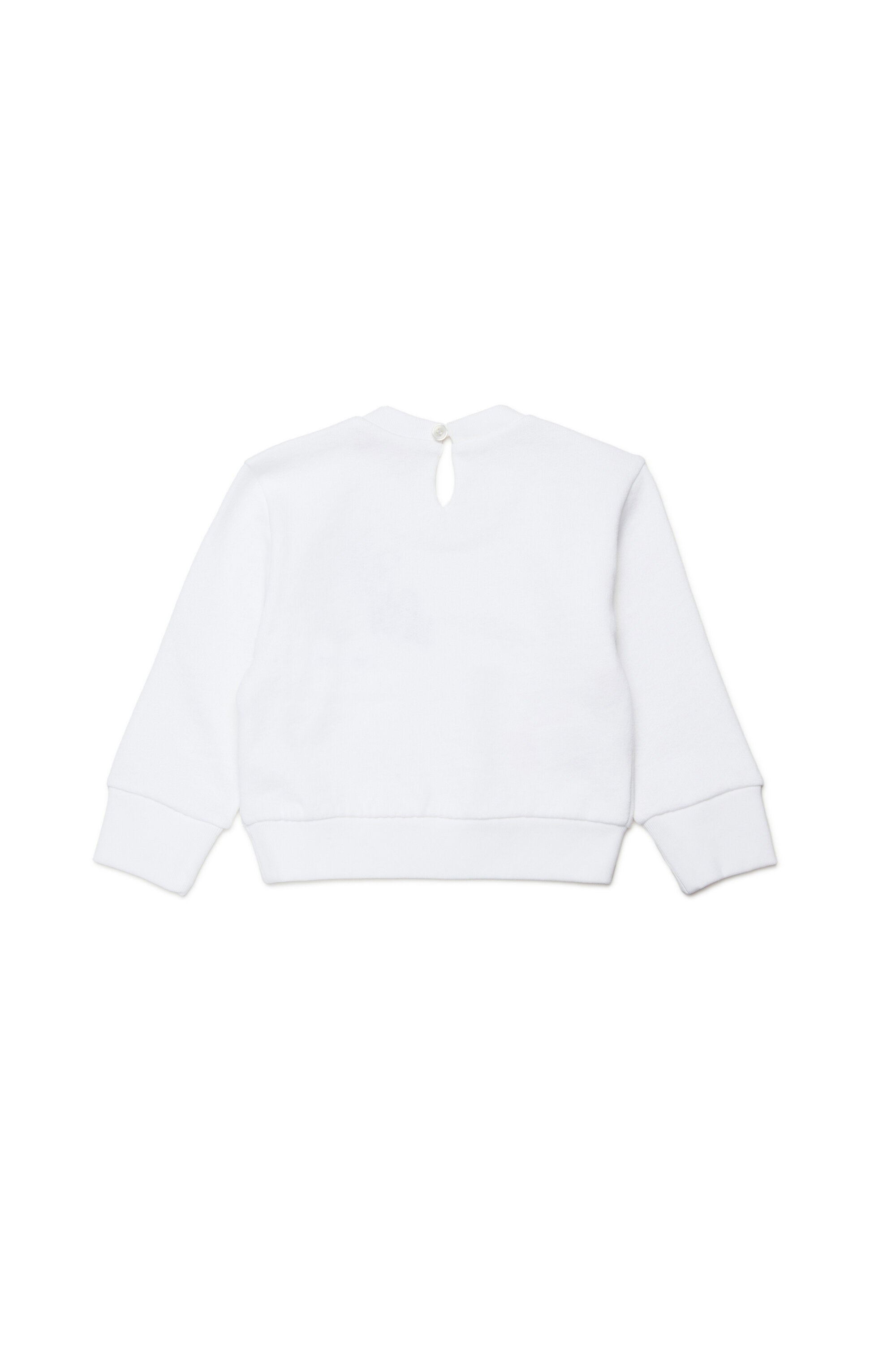 ロゴ入りクルーネックスウェット