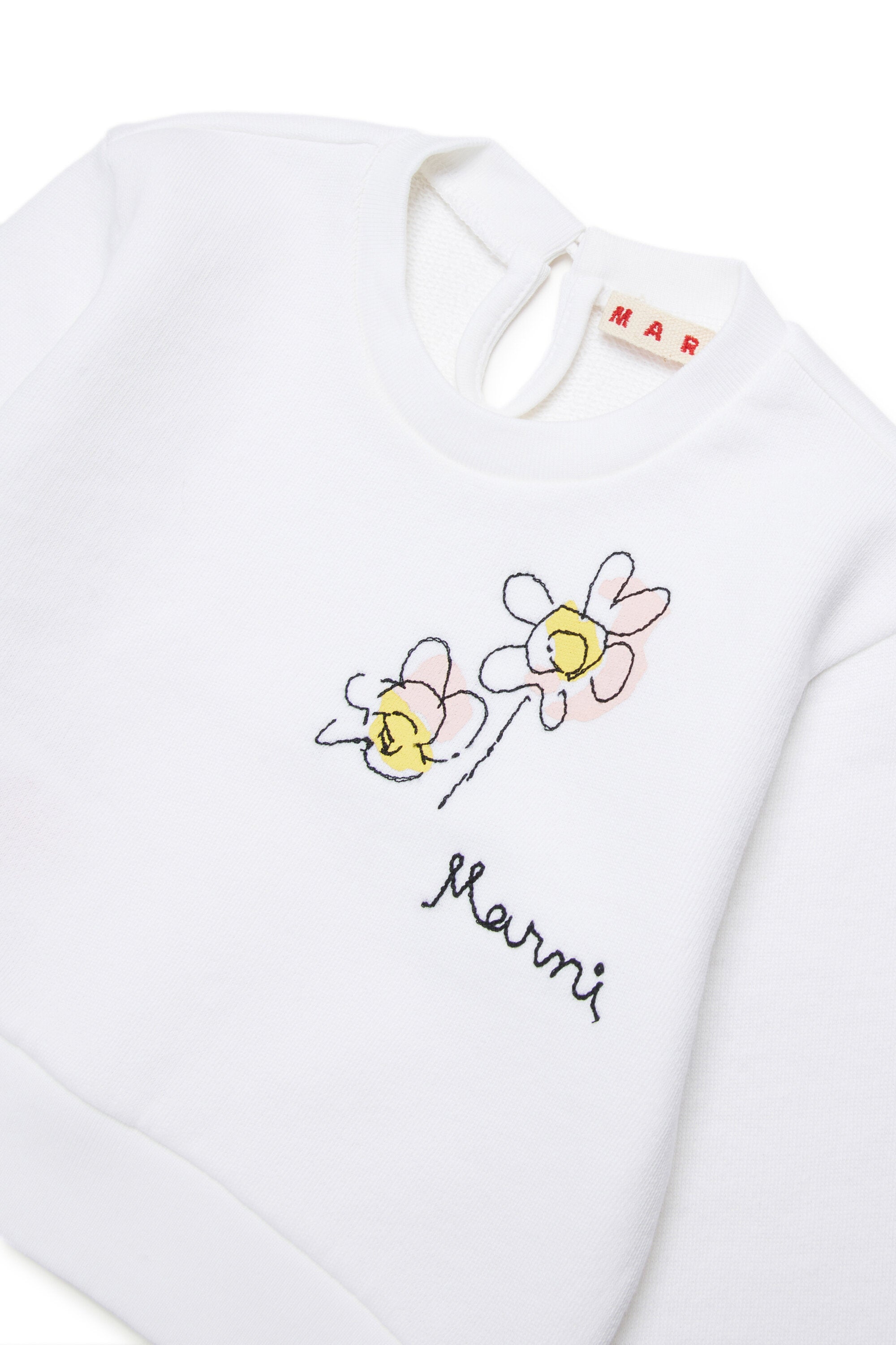 ロゴ入りクルーネックスウェット