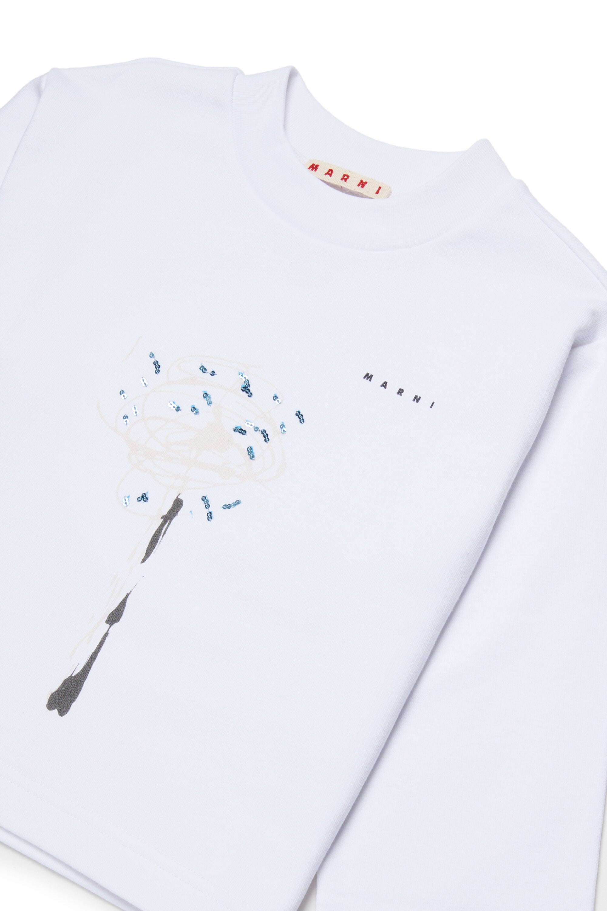 ロゴ入りクルーネックスウェット