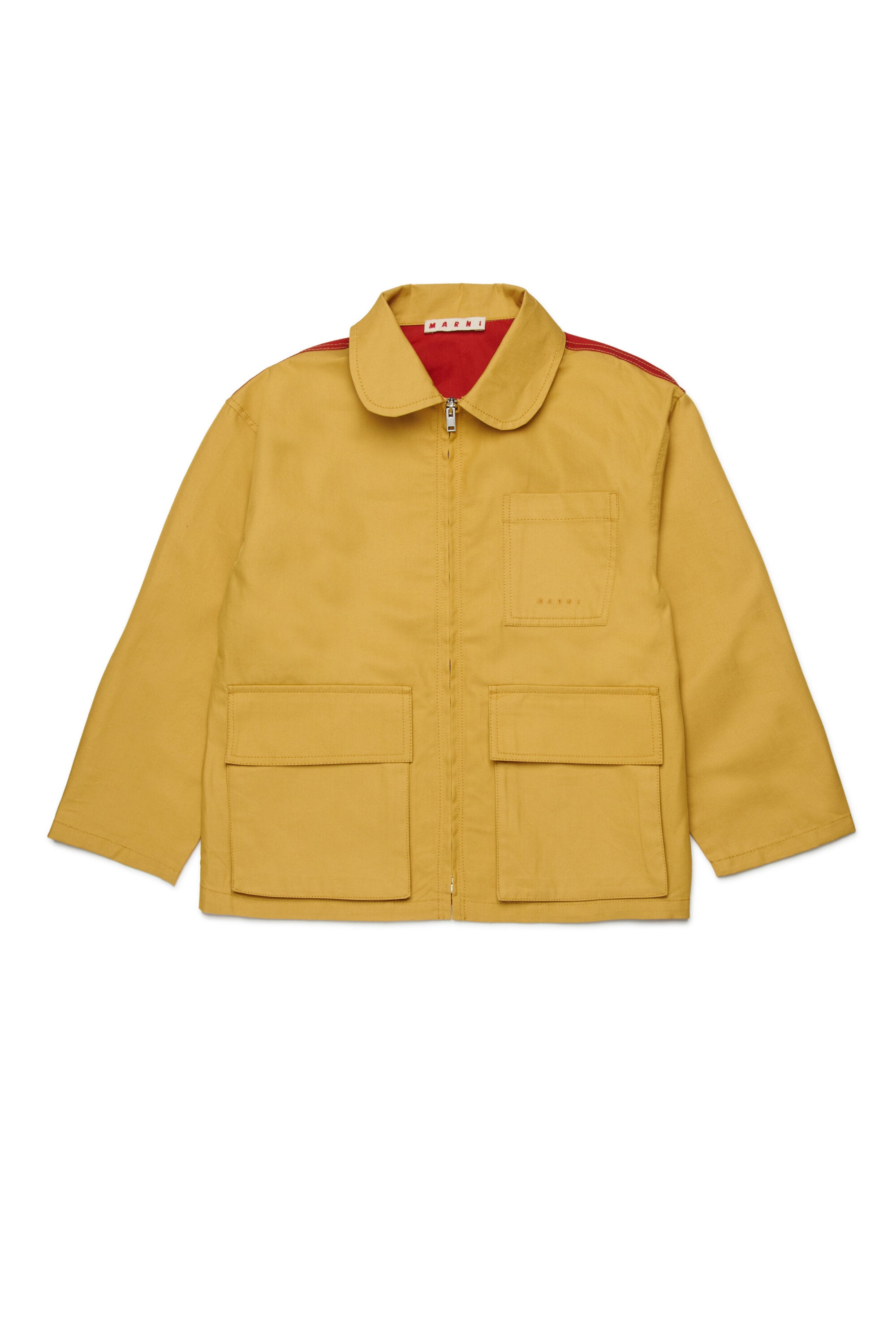 ロゴプリントジャケット