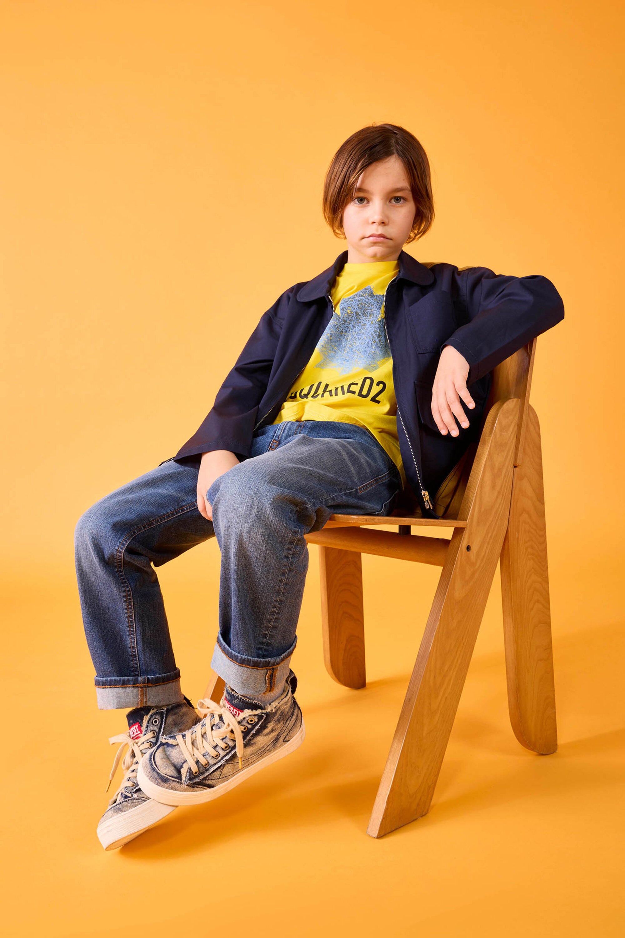 ロゴプリントジャケット