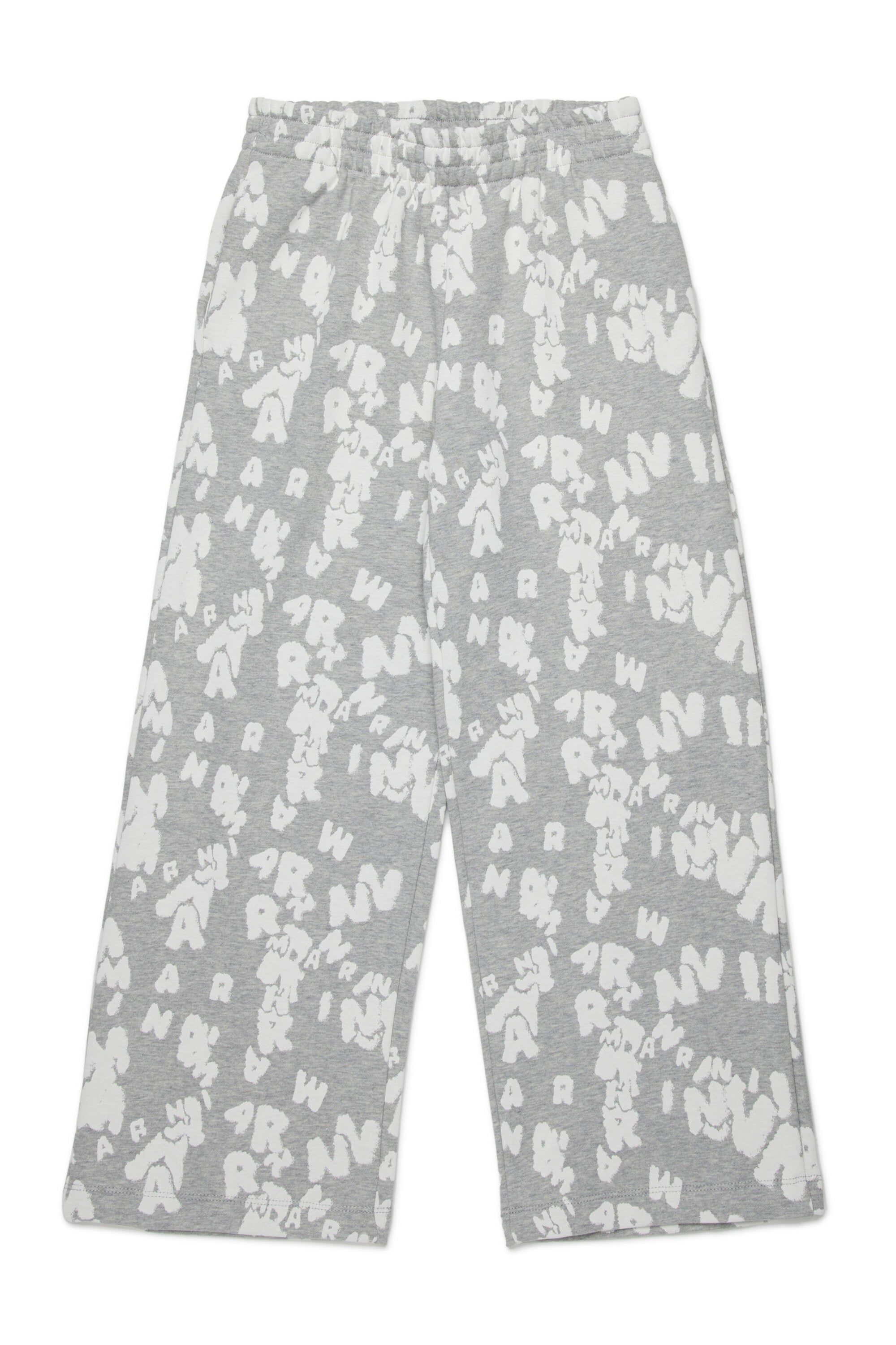 ロゴ総柄スウェットパンツ