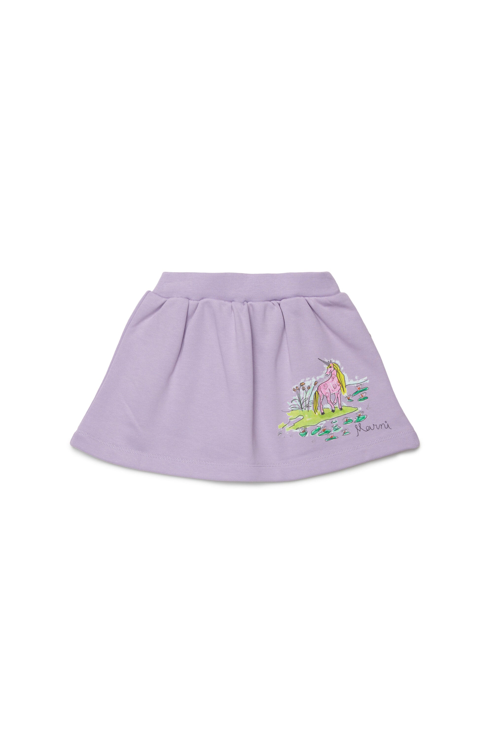 ユニコーンプリントスカート