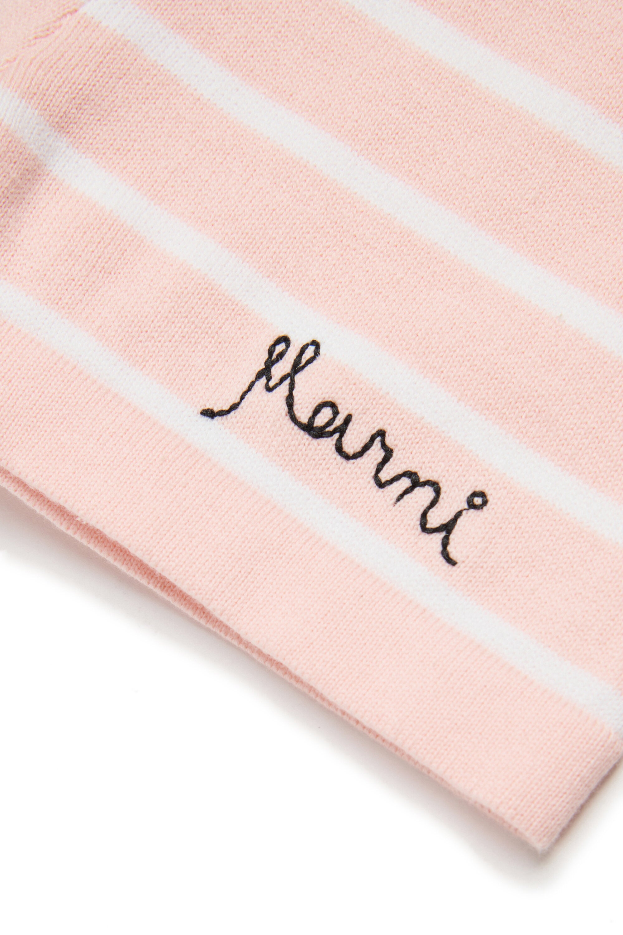 Knit shorts with logo