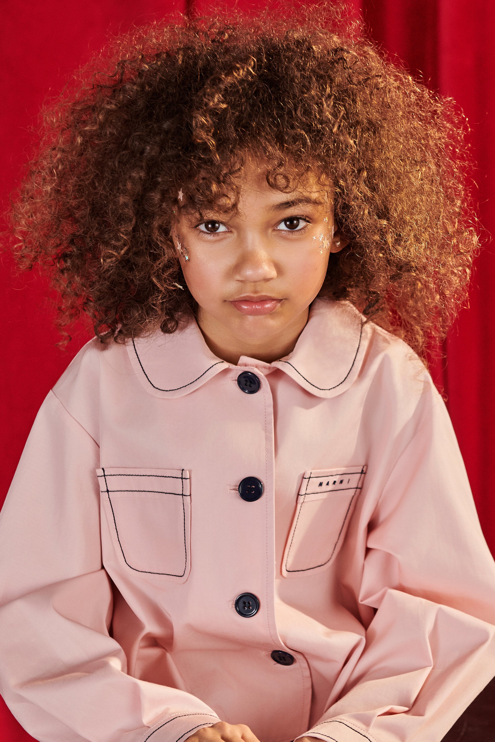 ロゴプリントジャケット